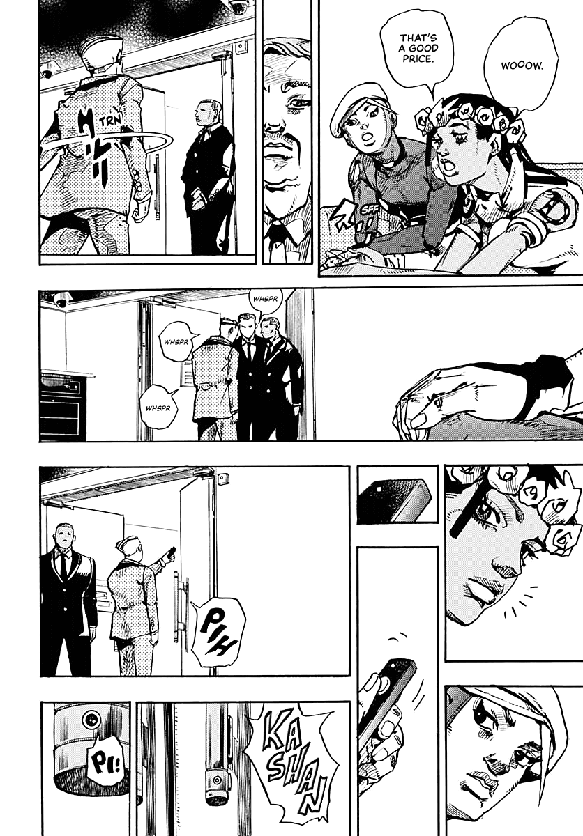 Jojo's Bizarre Adventure Part 9 - The Jojolands - Chapter 8: Let's Go Look At Luxury Watches