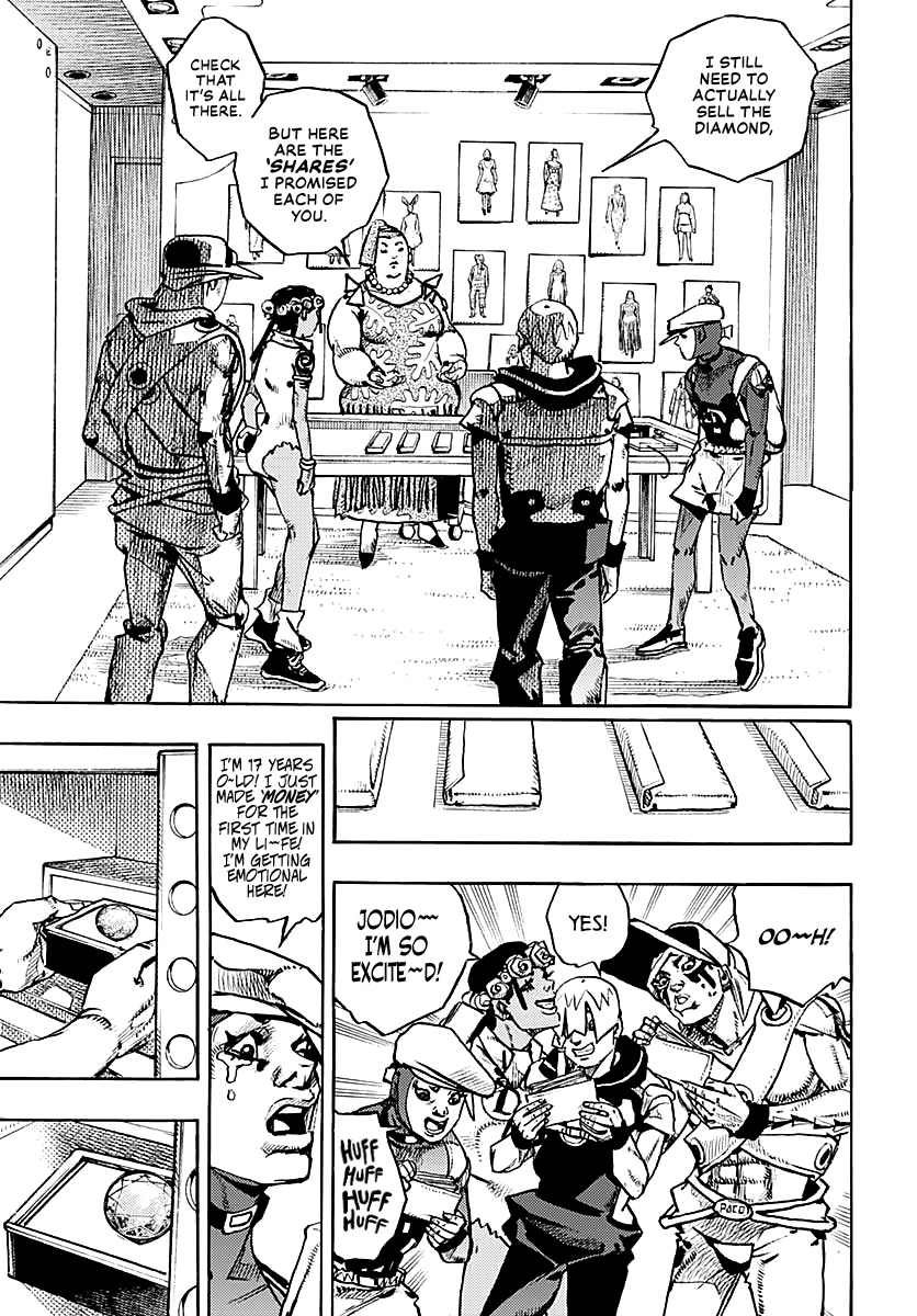 Jojo's Bizarre Adventure Part 9 - The Jojolands - Chapter 12: His Name Is "Charmingman"