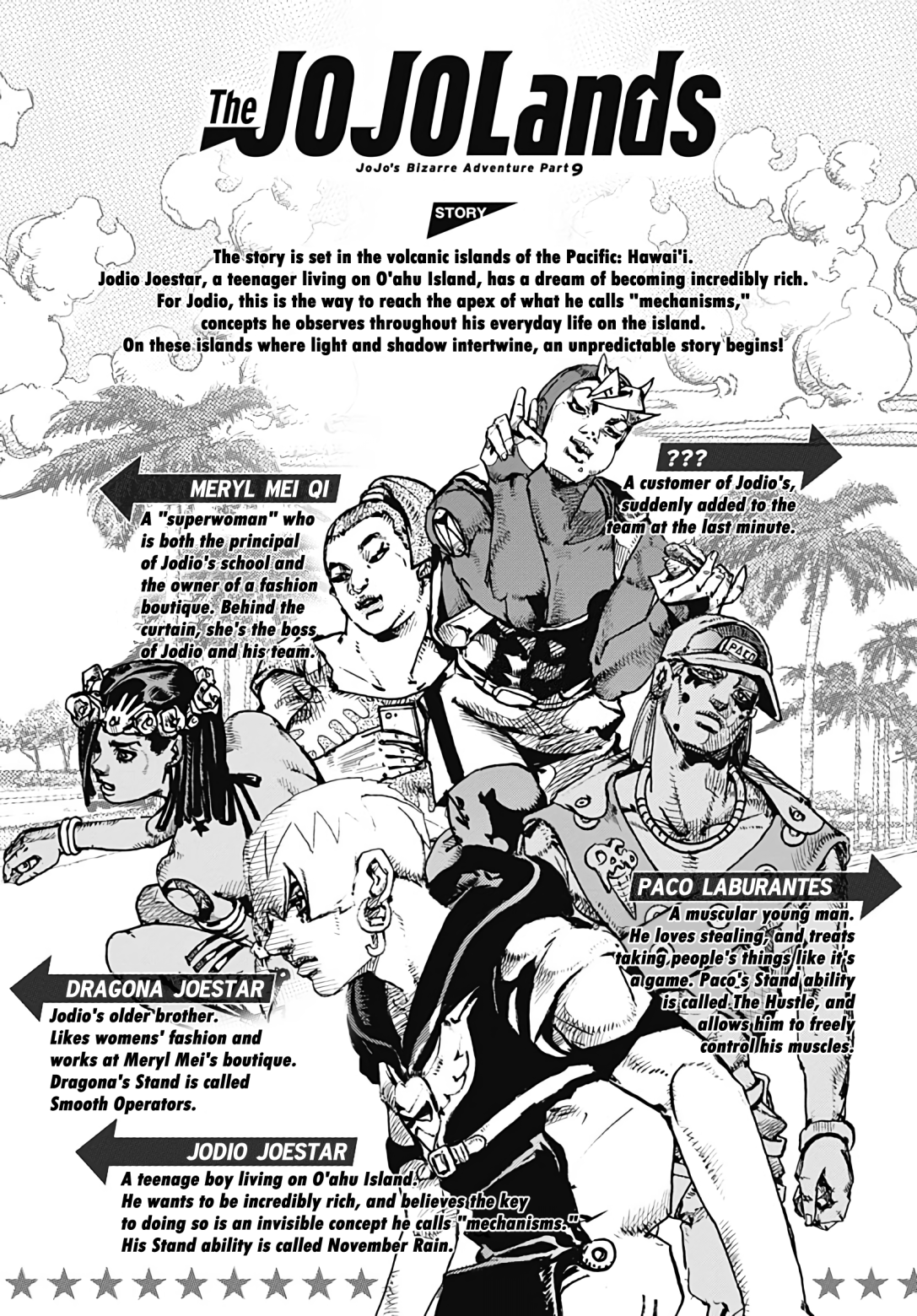 Jojo's Bizarre Adventure Part 9 - The Jojolands - Chapter 2: The Japanese Person On Hawai'i Island