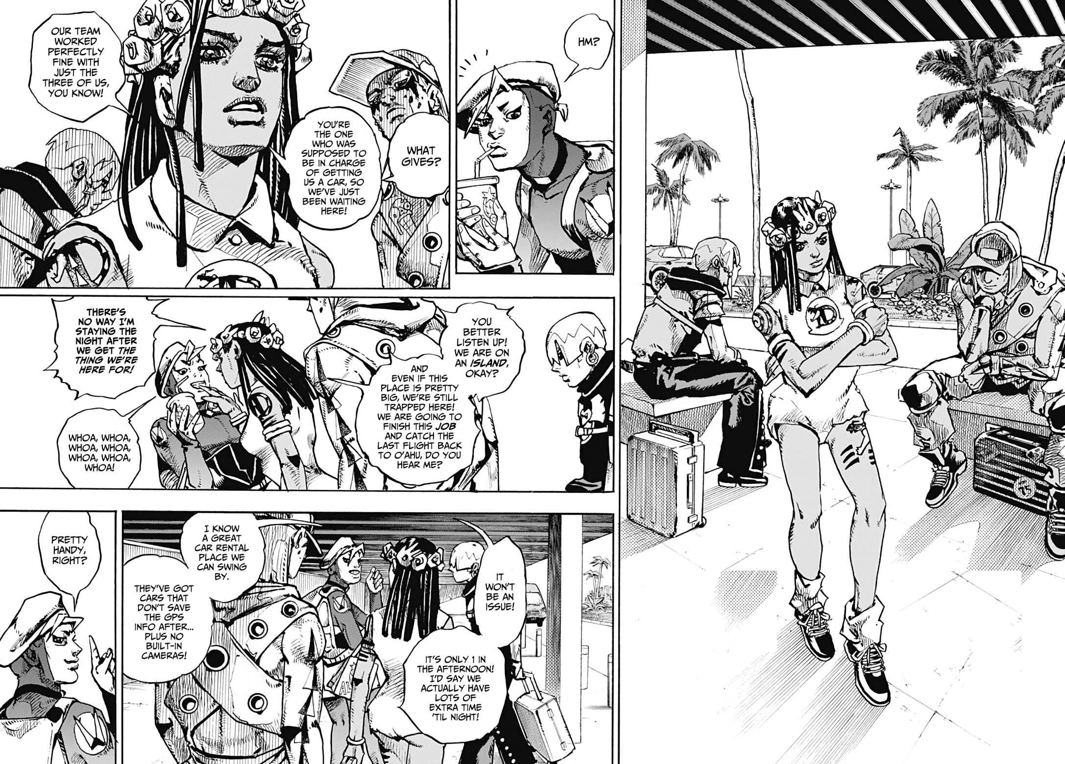 Jojo's Bizarre Adventure Part 9 - The Jojolands - Chapter 2: The Japanese Person On Hawai'i Island