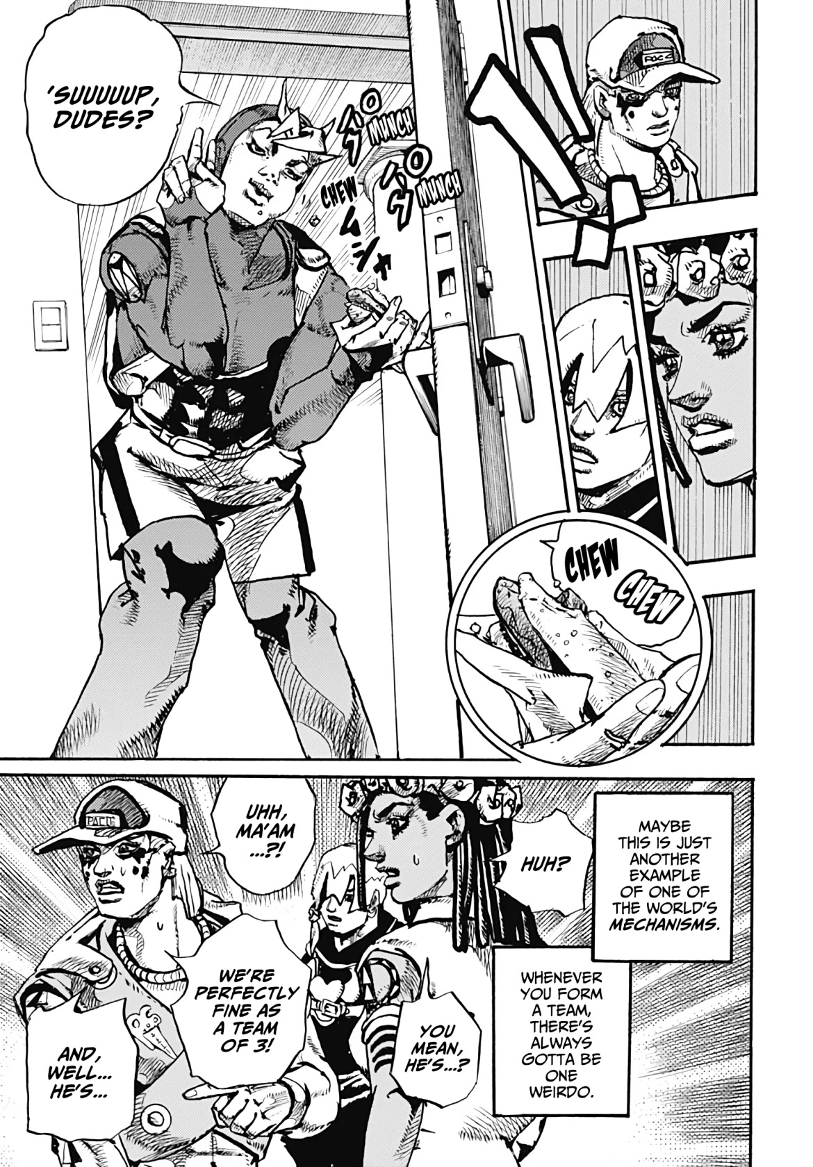 Jojo's Bizarre Adventure Part 9 - The Jojolands - Chapter 1: Mechanisms