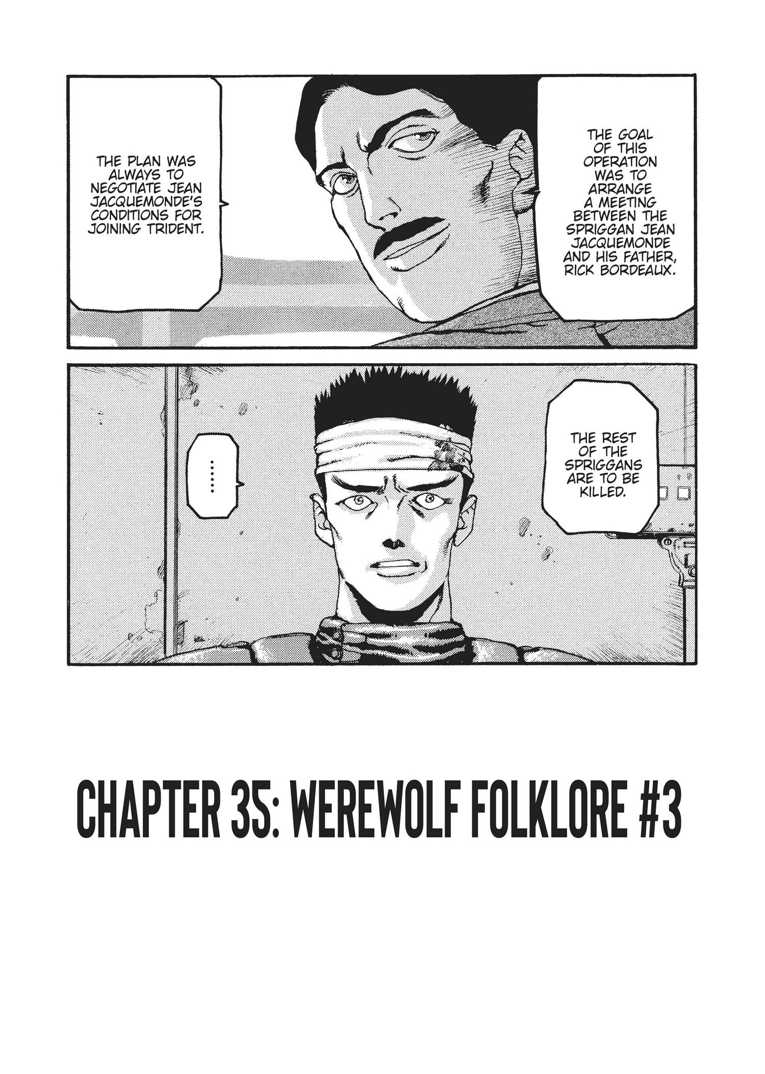 Spriggan - Chapter 35