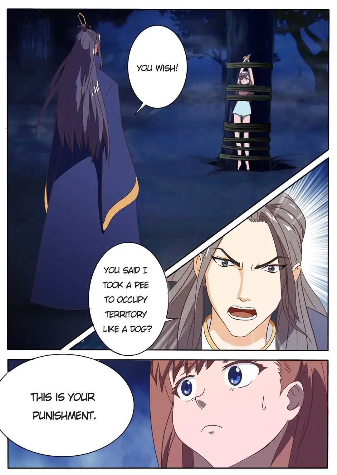 My Tsundere Ghost King - Chapter 13: "Sm"?