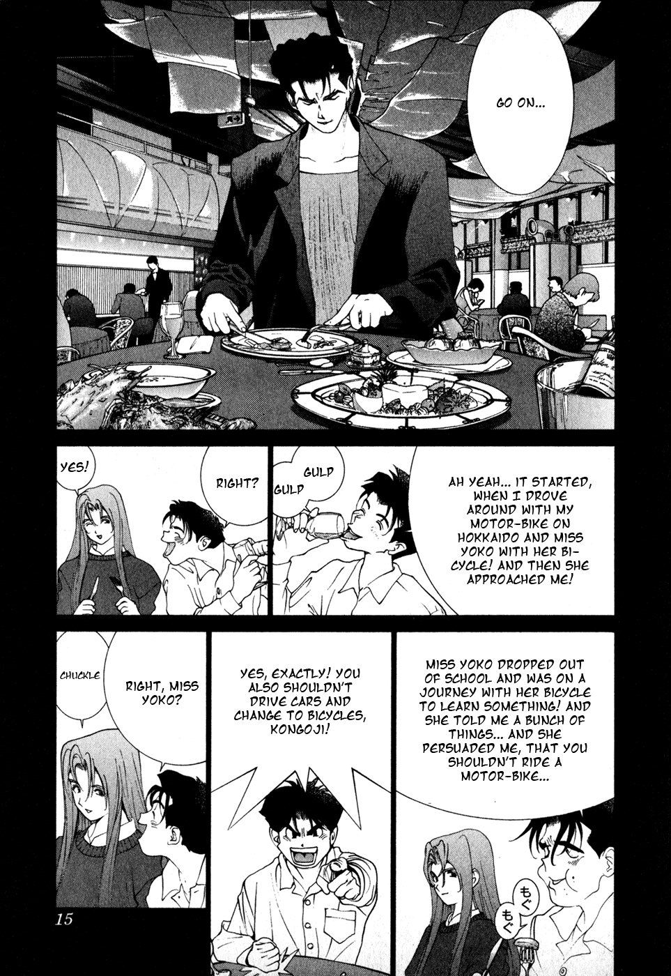 Golden Boy - Vol.9 Chapter 73: Kongoji's Pick-Up Line