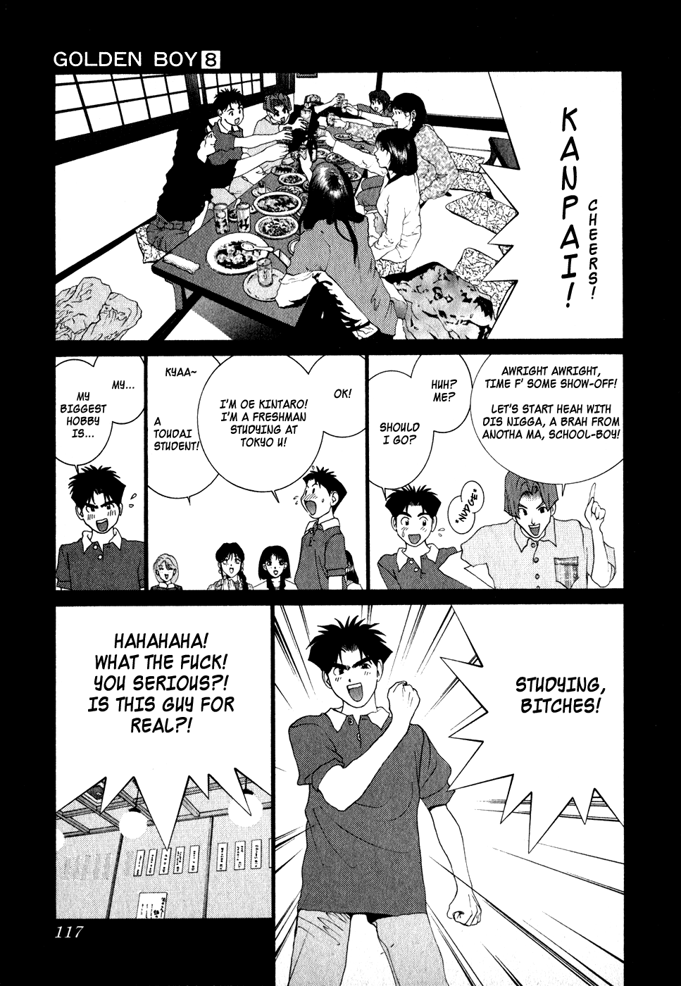 Golden Boy - Vol.8 Chapter 68: A Girlfriend For Kintaro!