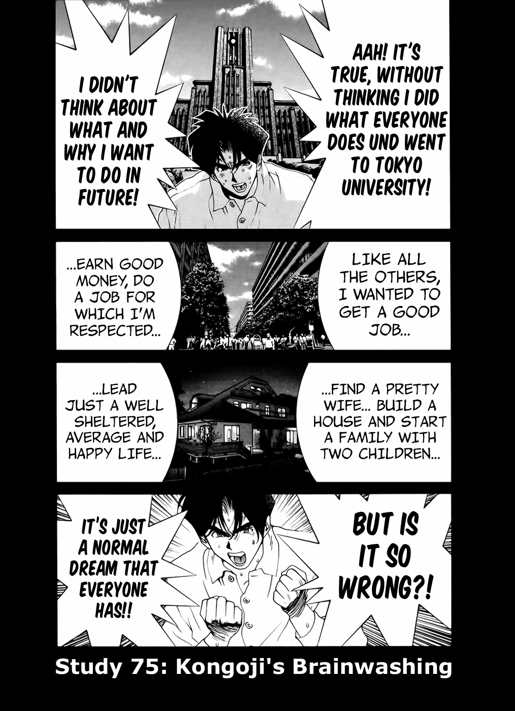 Golden Boy - Vol.9 Chapter 75: Kongoji's Brainwashing