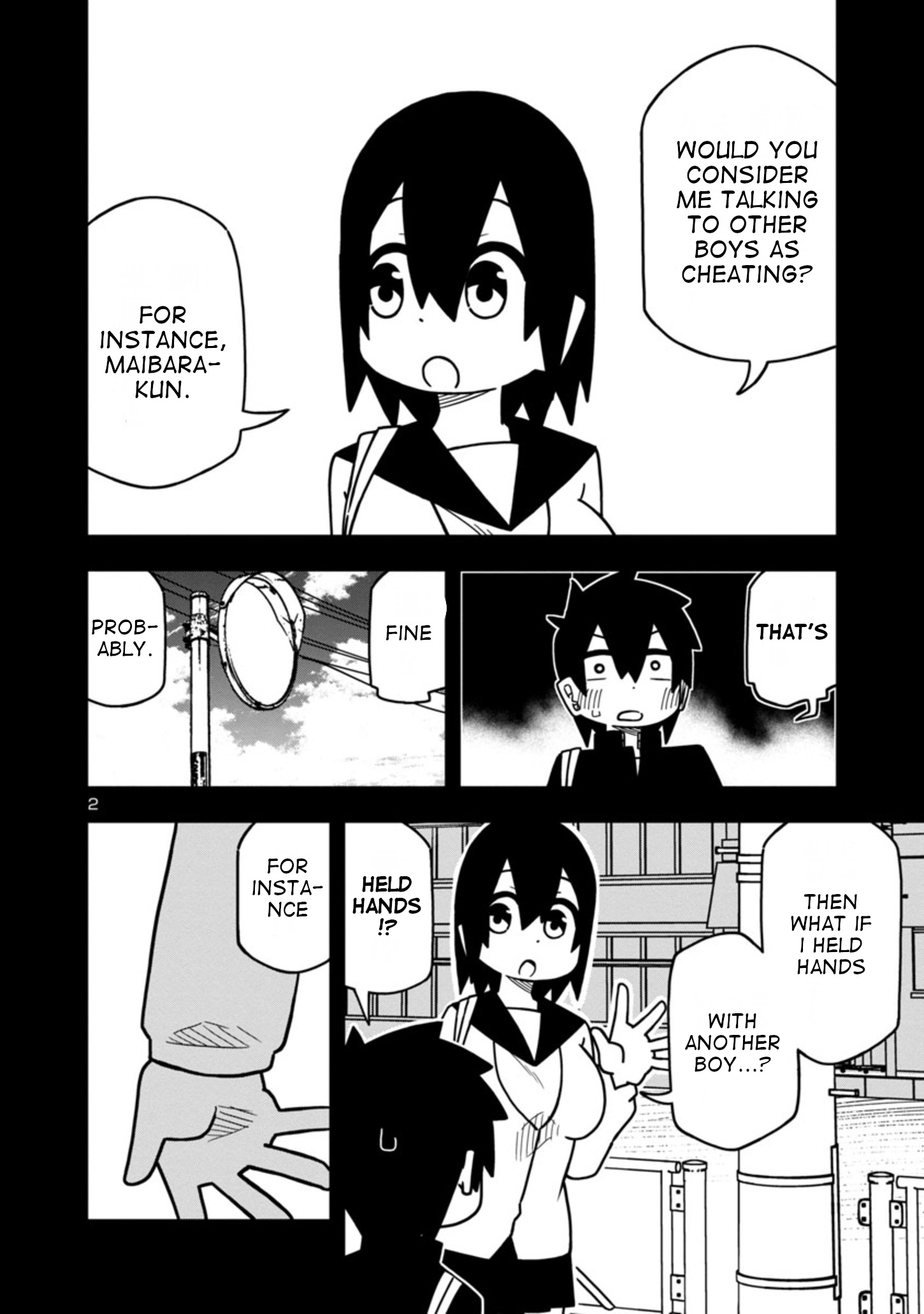 Kawaii Kouhai Ni Iwasaretai - Chapter 68: I Want To Draw The Line Where It Becomes Cheating.