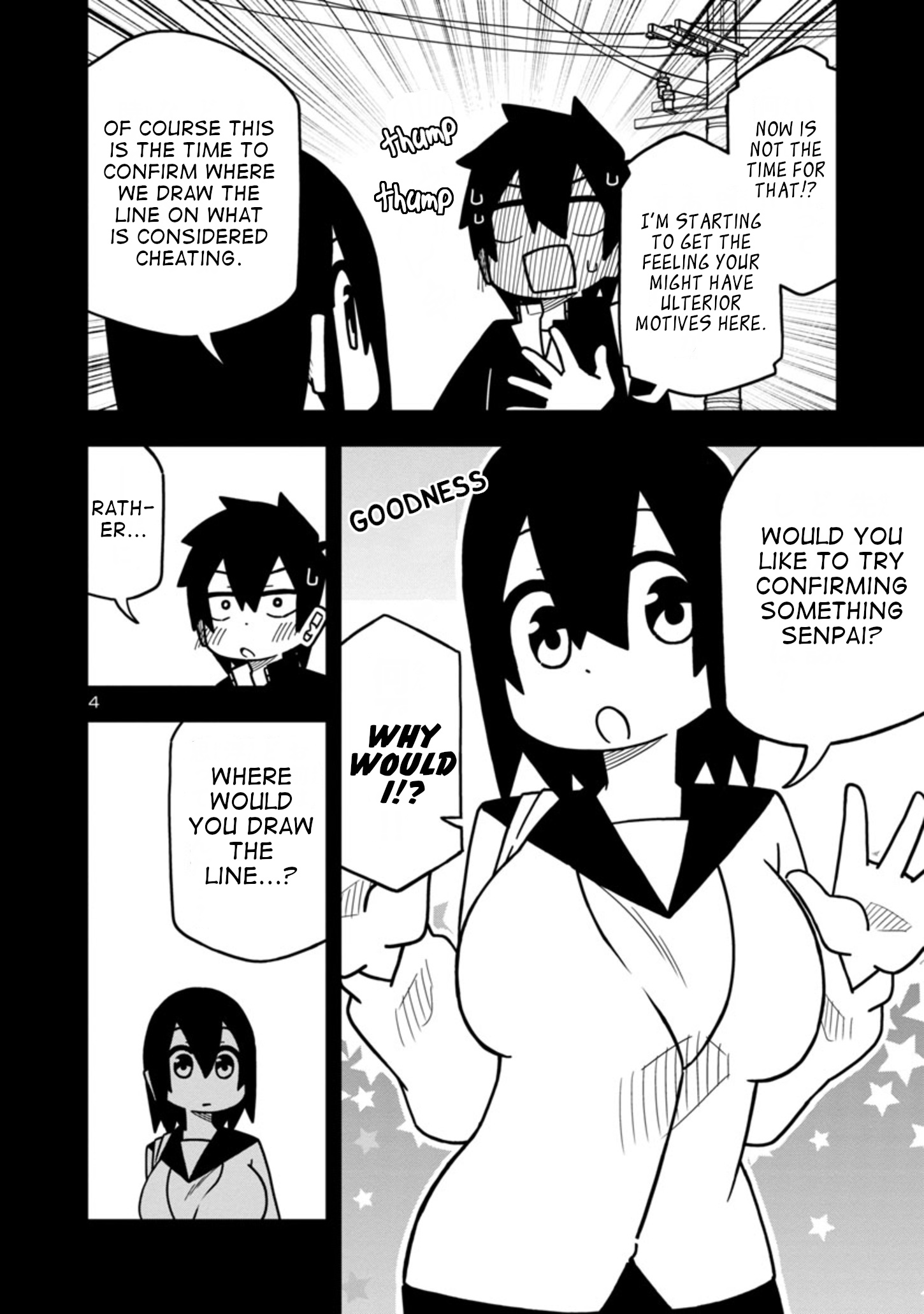 Kawaii Kouhai Ni Iwasaretai - Chapter 68: I Want To Draw The Line Where It Becomes Cheating.