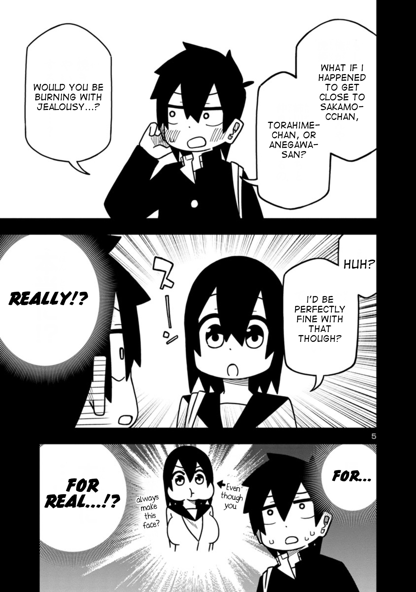 Kawaii Kouhai Ni Iwasaretai - Chapter 68: I Want To Draw The Line Where It Becomes Cheating.