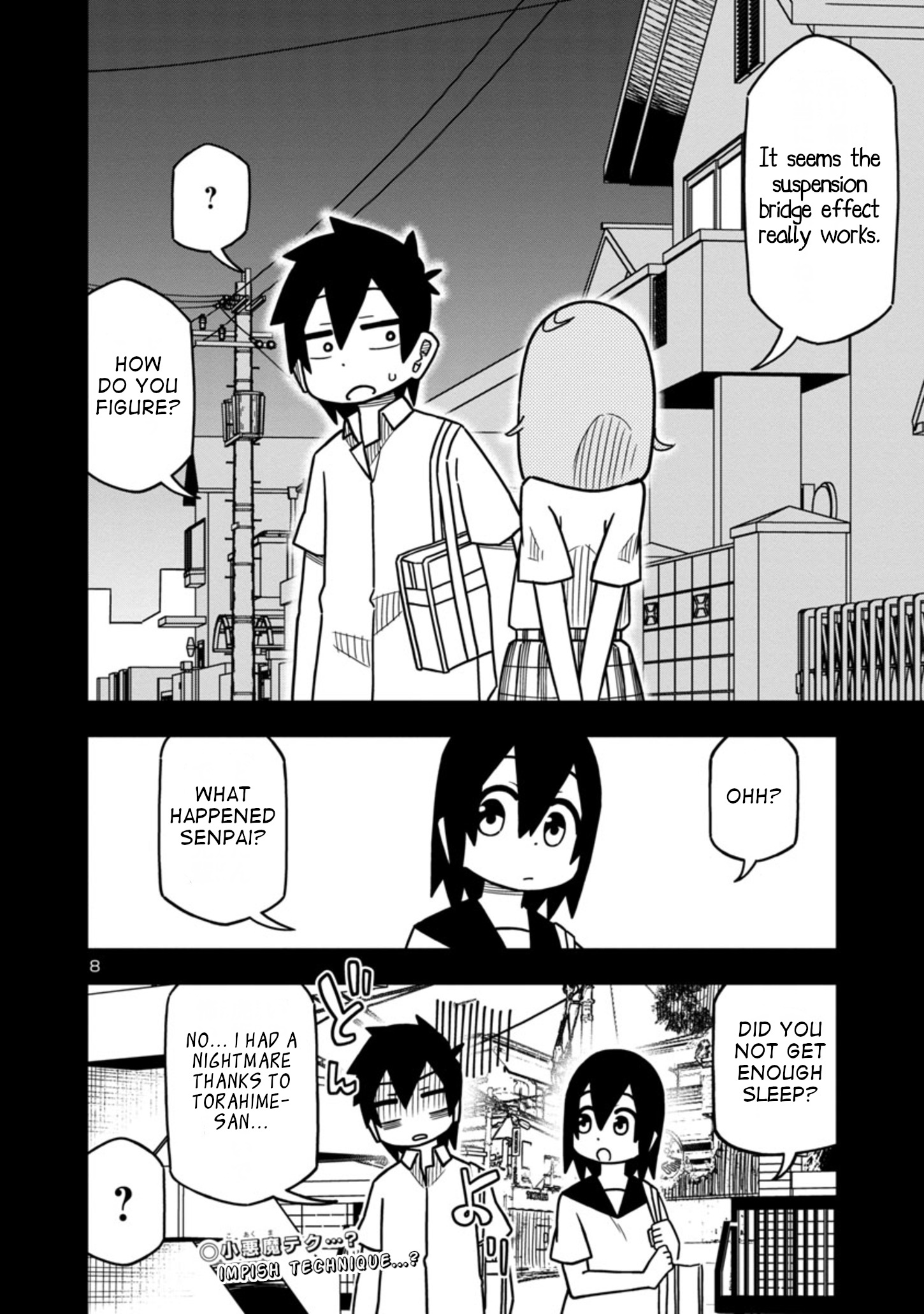 Kawaii Kouhai Ni Iwasaretai - Chapter 77: I Want To Test Out The Suspension Bridge Effect.