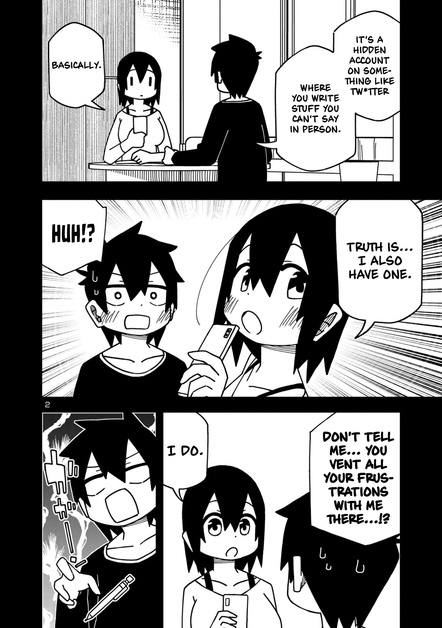 Kawaii Kouhai Ni Iwasaretai - Chapter 93: I Want To Hint At It On My Private Account.