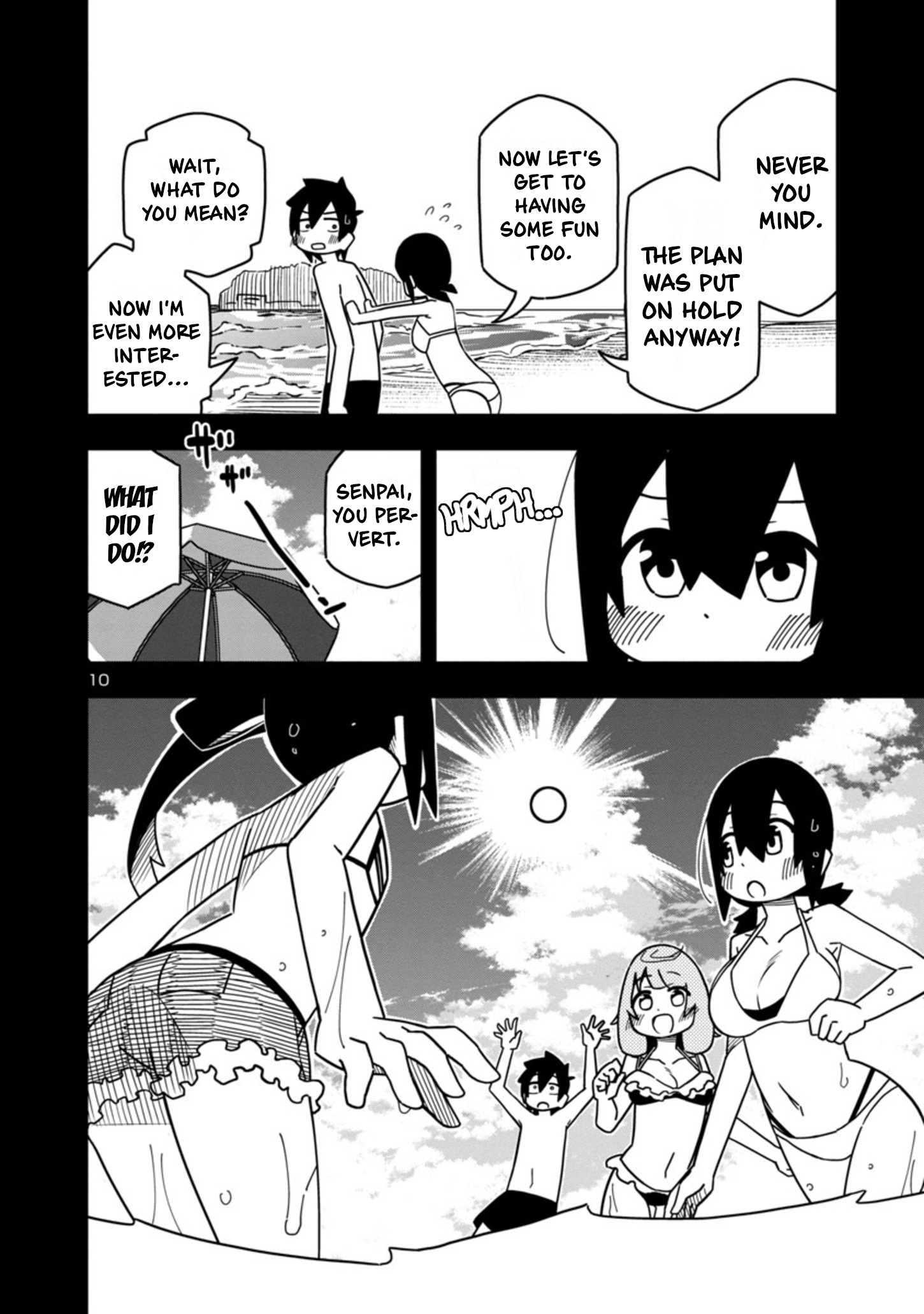 Kawaii Kouhai Ni Iwasaretai - Chapter 78: I Want The Ocean To Sweep Away My Swimsuit.