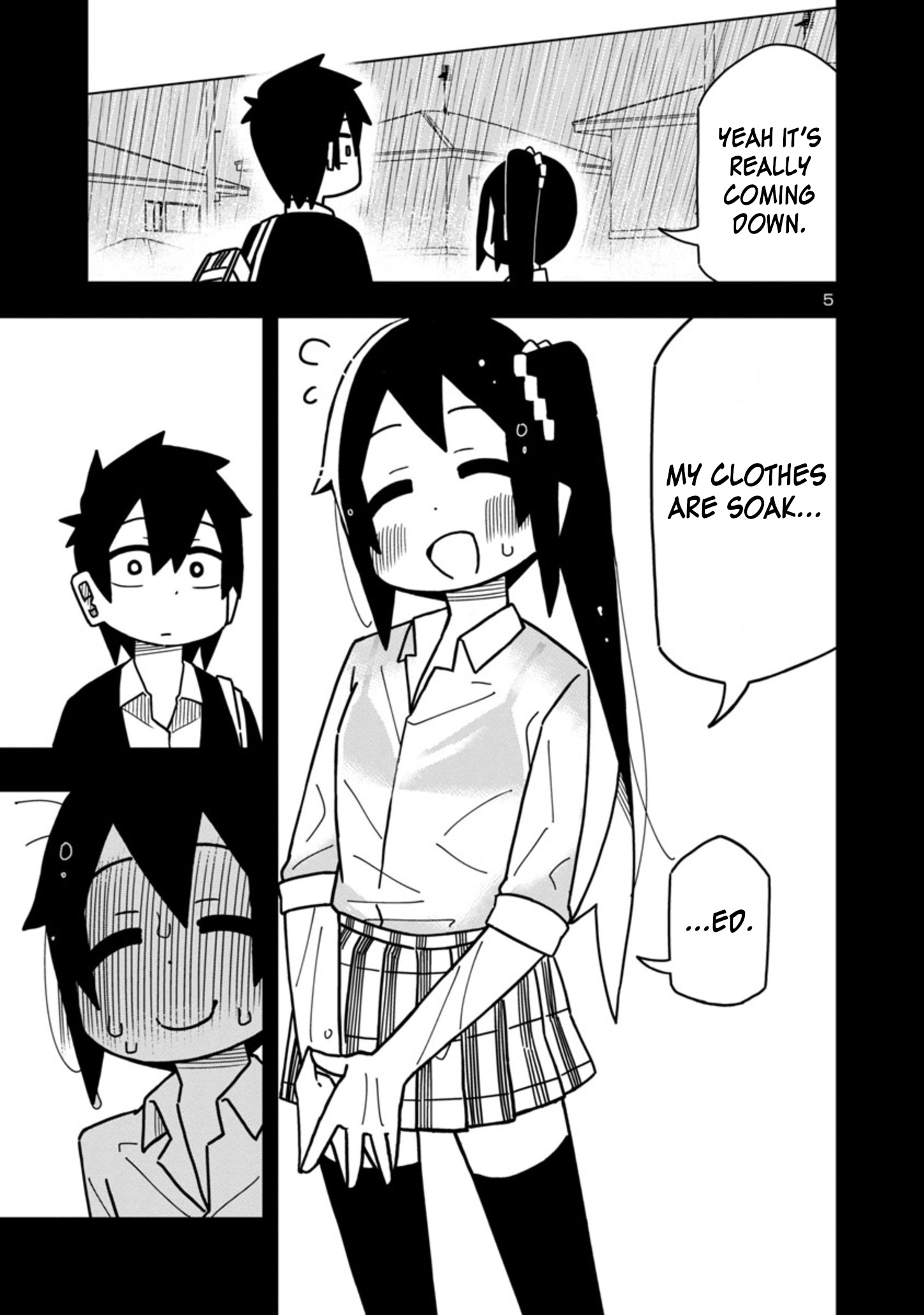 Kawaii Kouhai Ni Iwasaretai - Chapter 73: I Want To Hide It With The Sound Of The Rain.