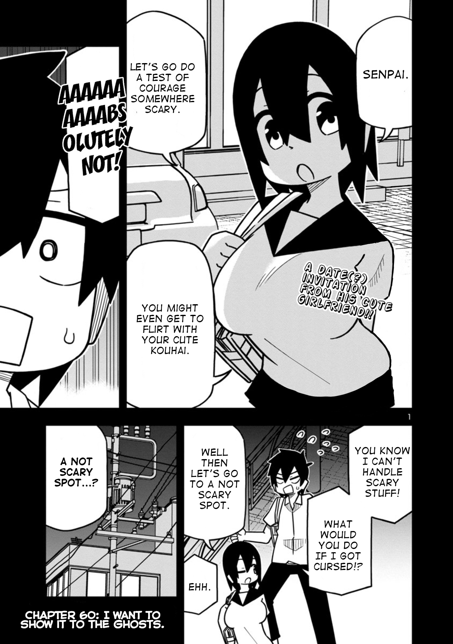 Kawaii Kouhai Ni Iwasaretai - Chapter 60: I Want To Show It To The Ghosts.