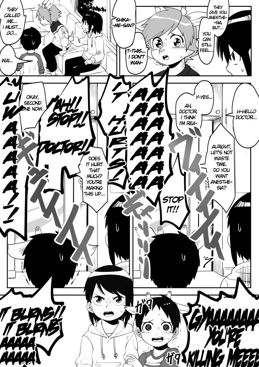 Kemono-Human School - Chapter 12: Antlers Cutting Story