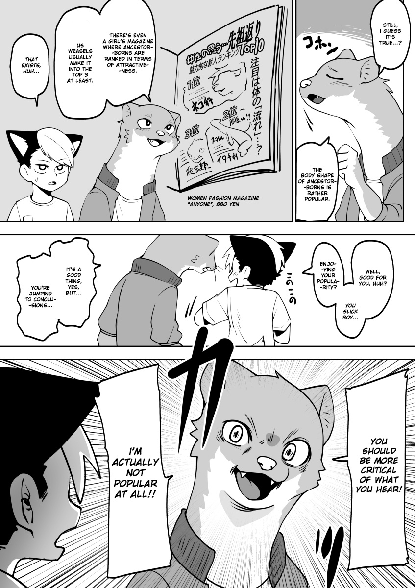 Kemono-Human School - Chapter 63: Weasel Story