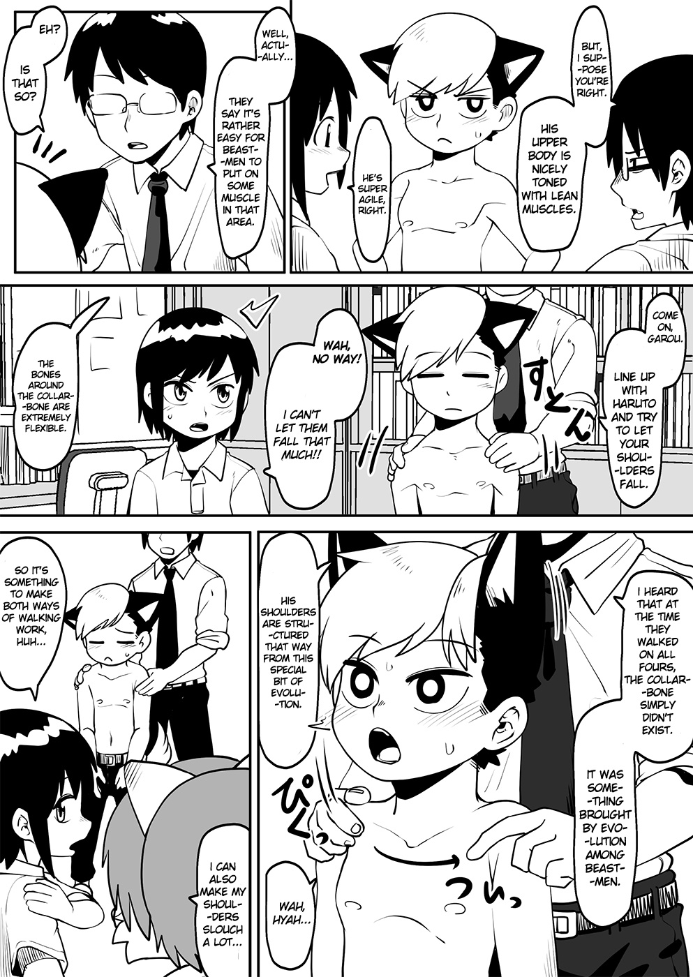 Kemono-Human School - Chapter 38: Bones Story