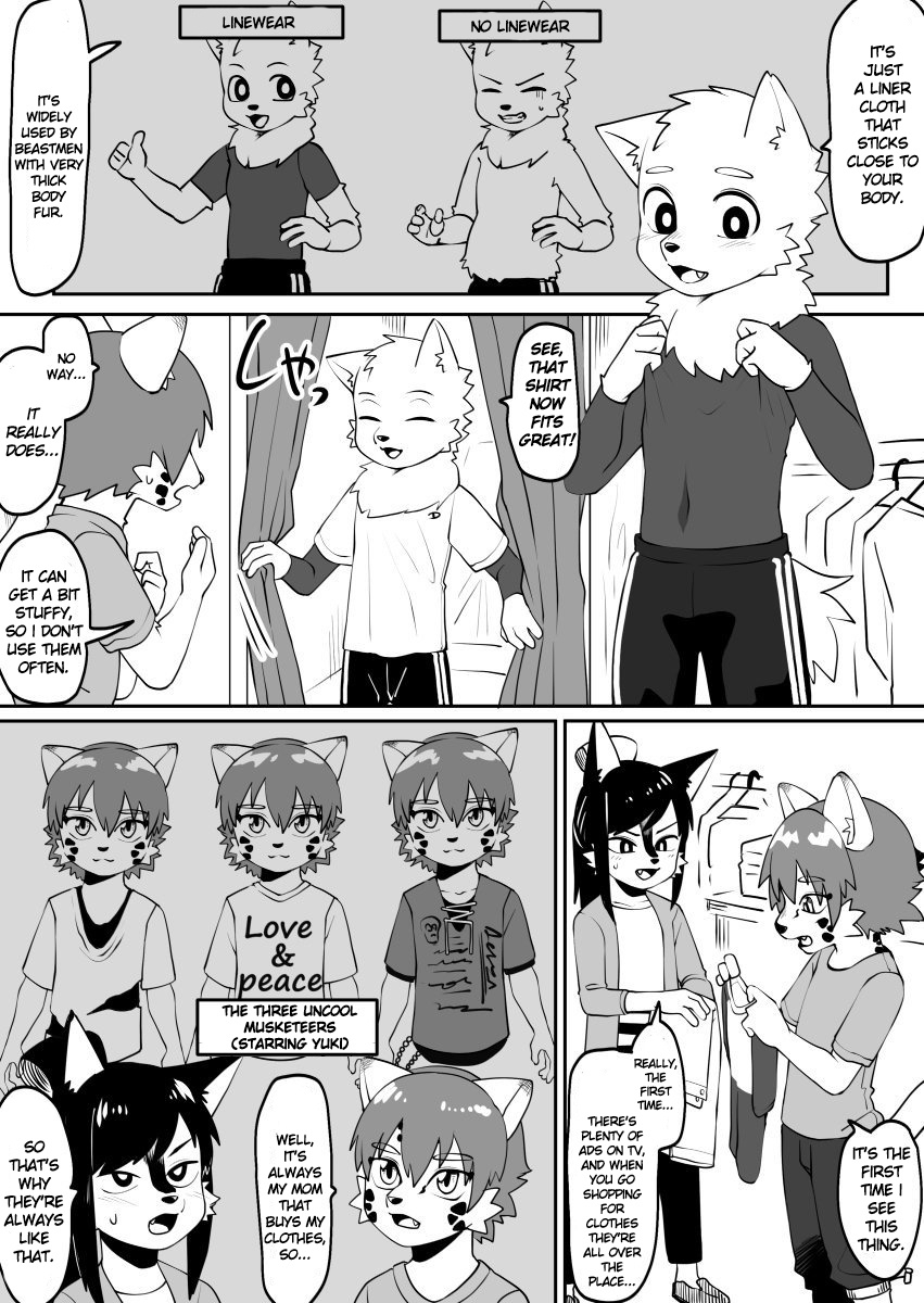 Kemono-Human School - Chapter 42: Linewear Story