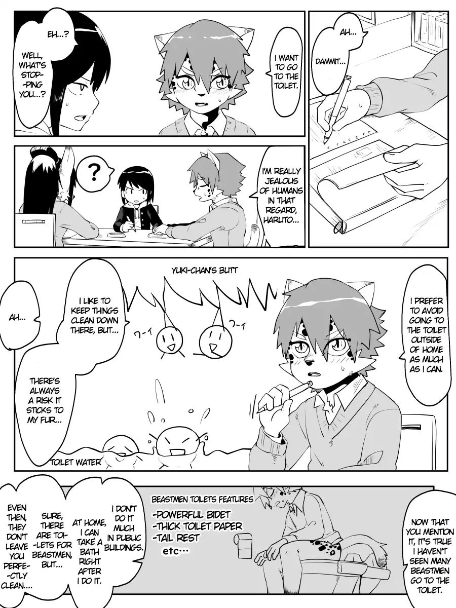 Kemono-Human School - Chapter 6: Toilet Story