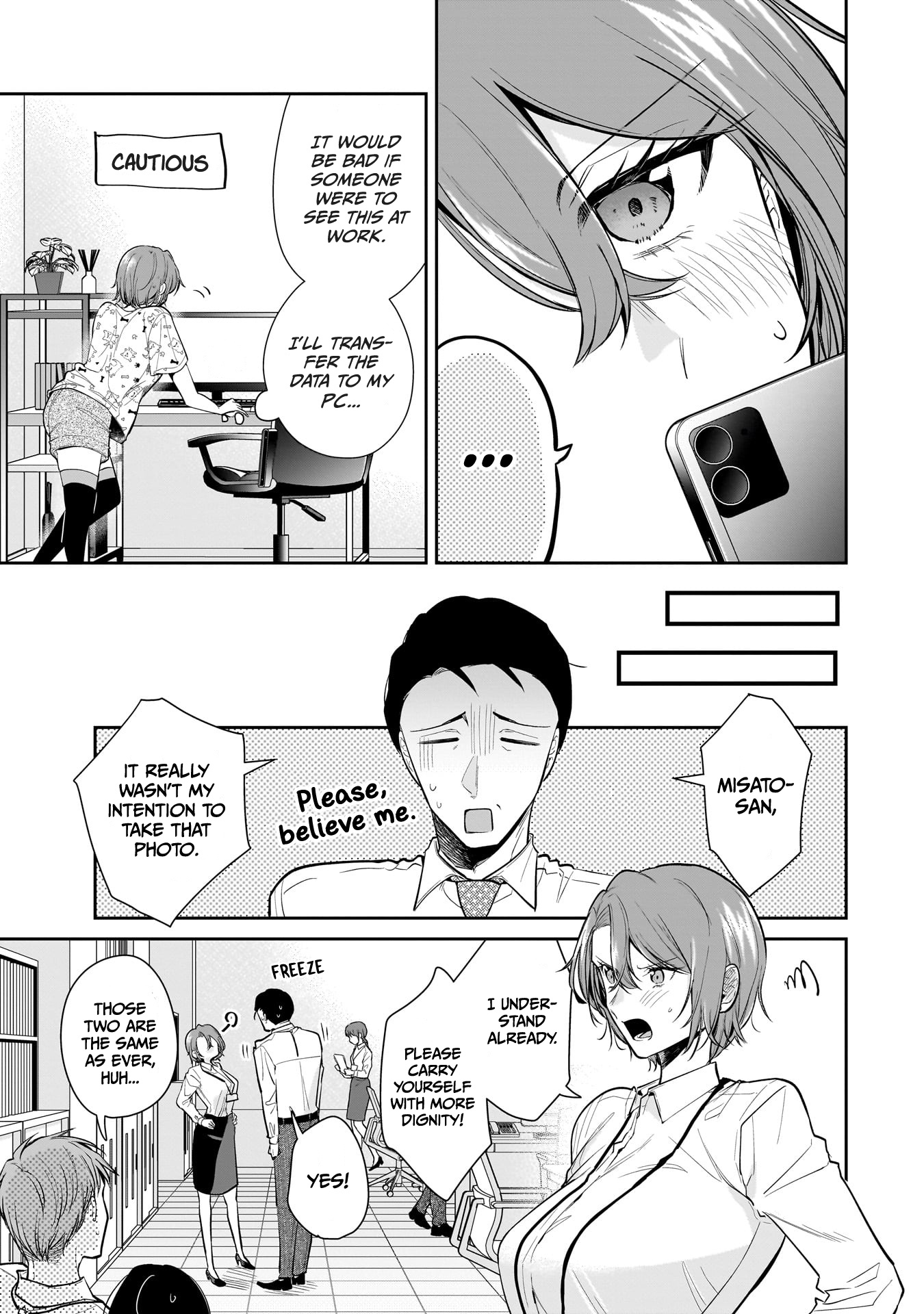 Misato-San Is A Bit Cold Towards Her Boss Who Pampers - Chapter 9