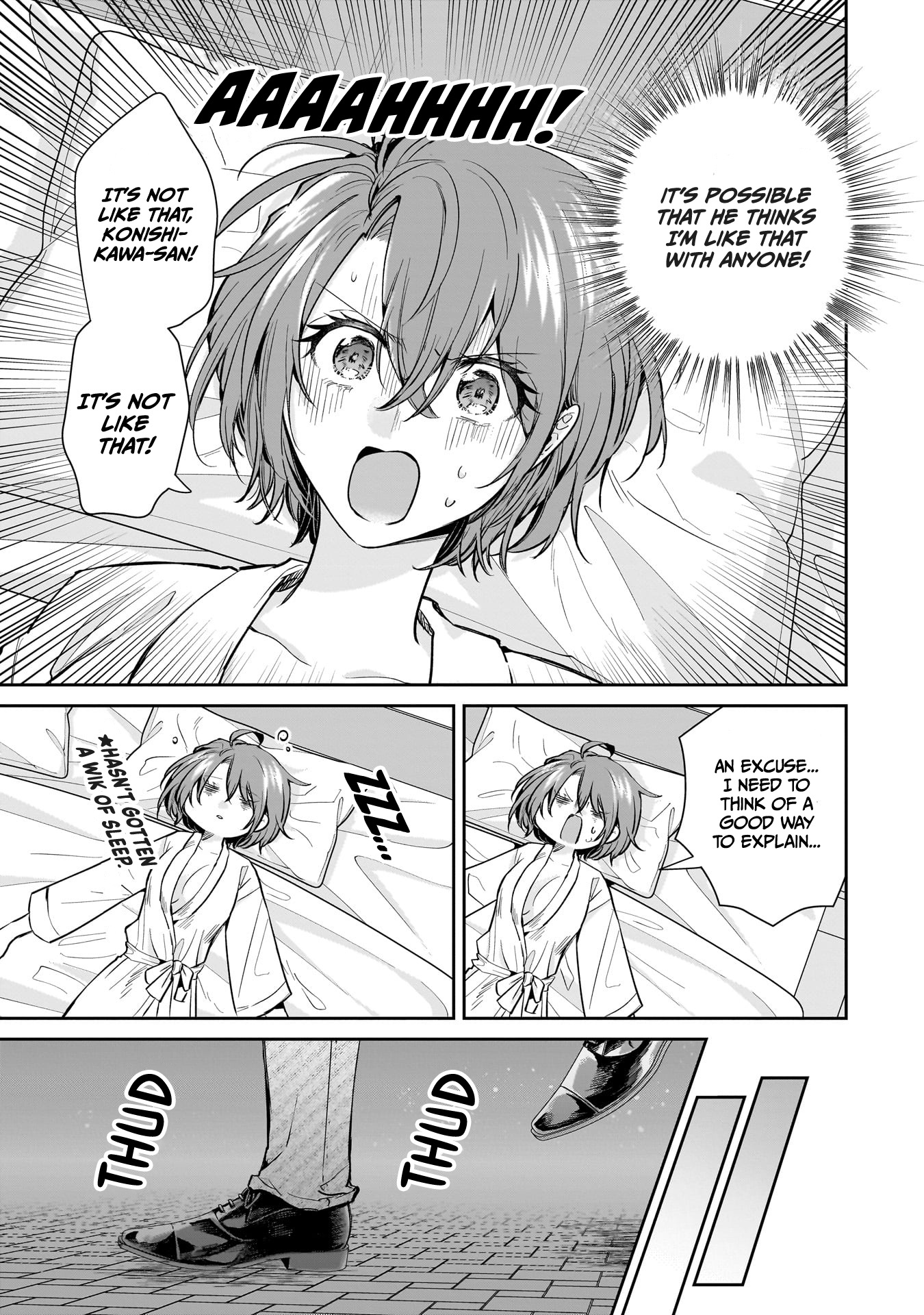 Misato-San Is A Bit Cold Towards Her Boss Who Pampers - Chapter 17