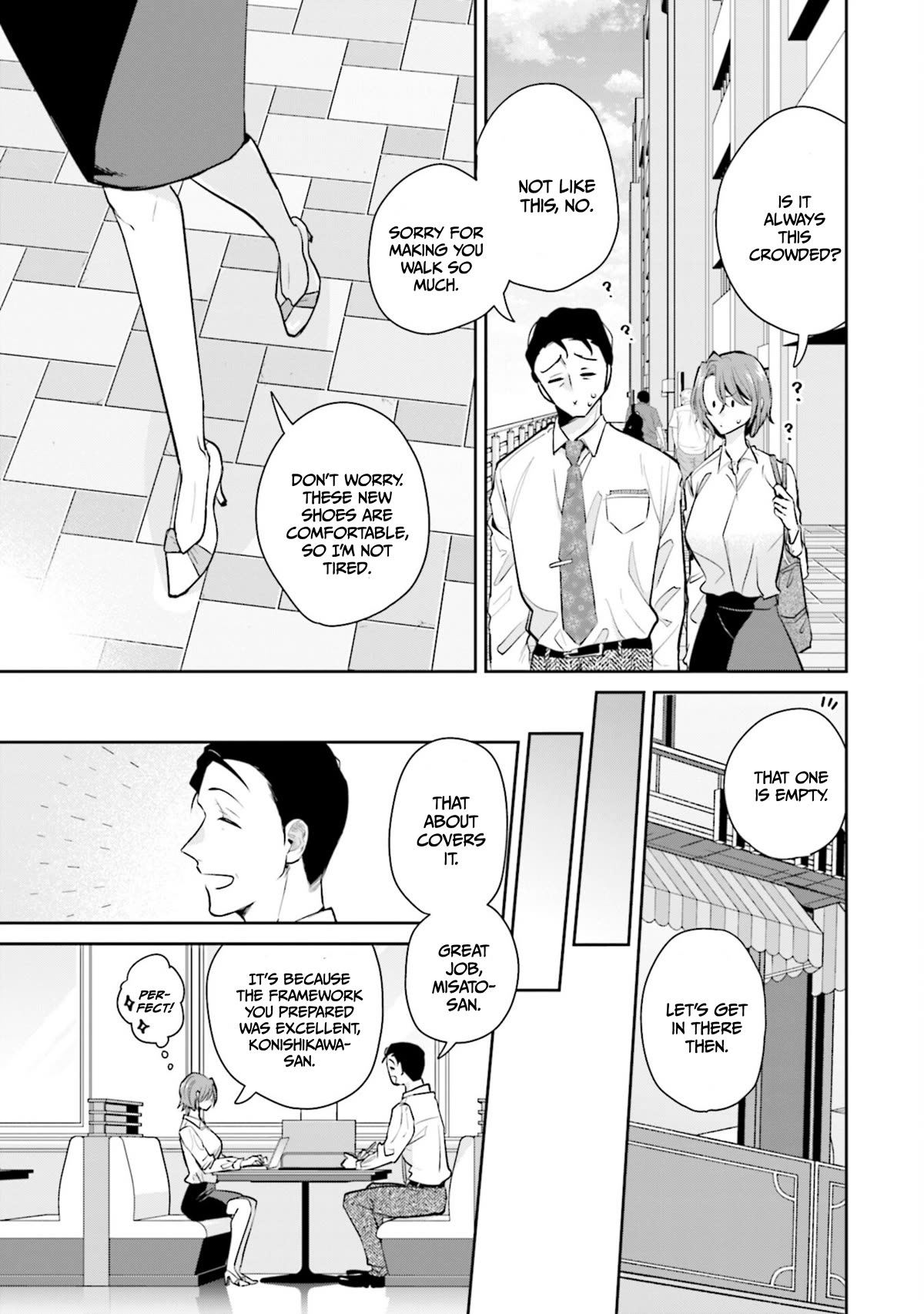 Misato-San Is A Bit Cold Towards Her Boss Who Pampers - Chapter 13