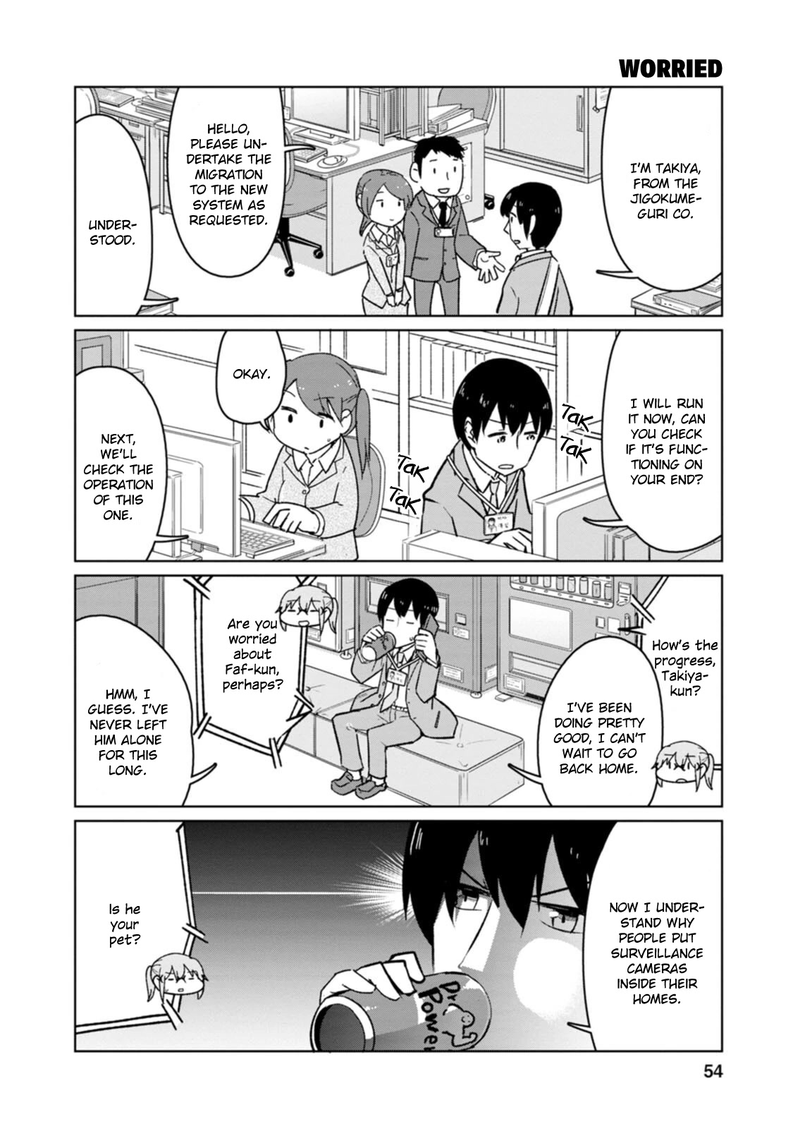 Kobayashi-San Chi No Maid Dragon: Okomorigurashi No Fafnir - Chapter 4: Fafnir And House Sitting