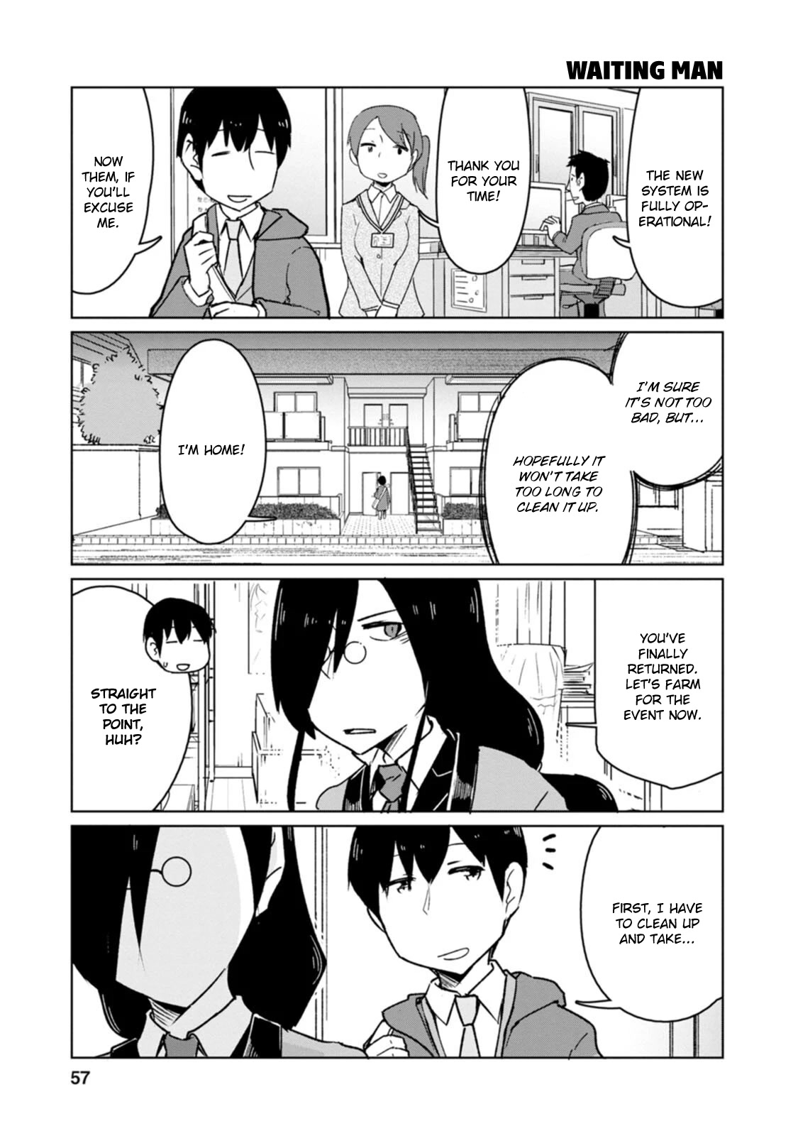 Kobayashi-San Chi No Maid Dragon: Okomorigurashi No Fafnir - Chapter 4: Fafnir And House Sitting