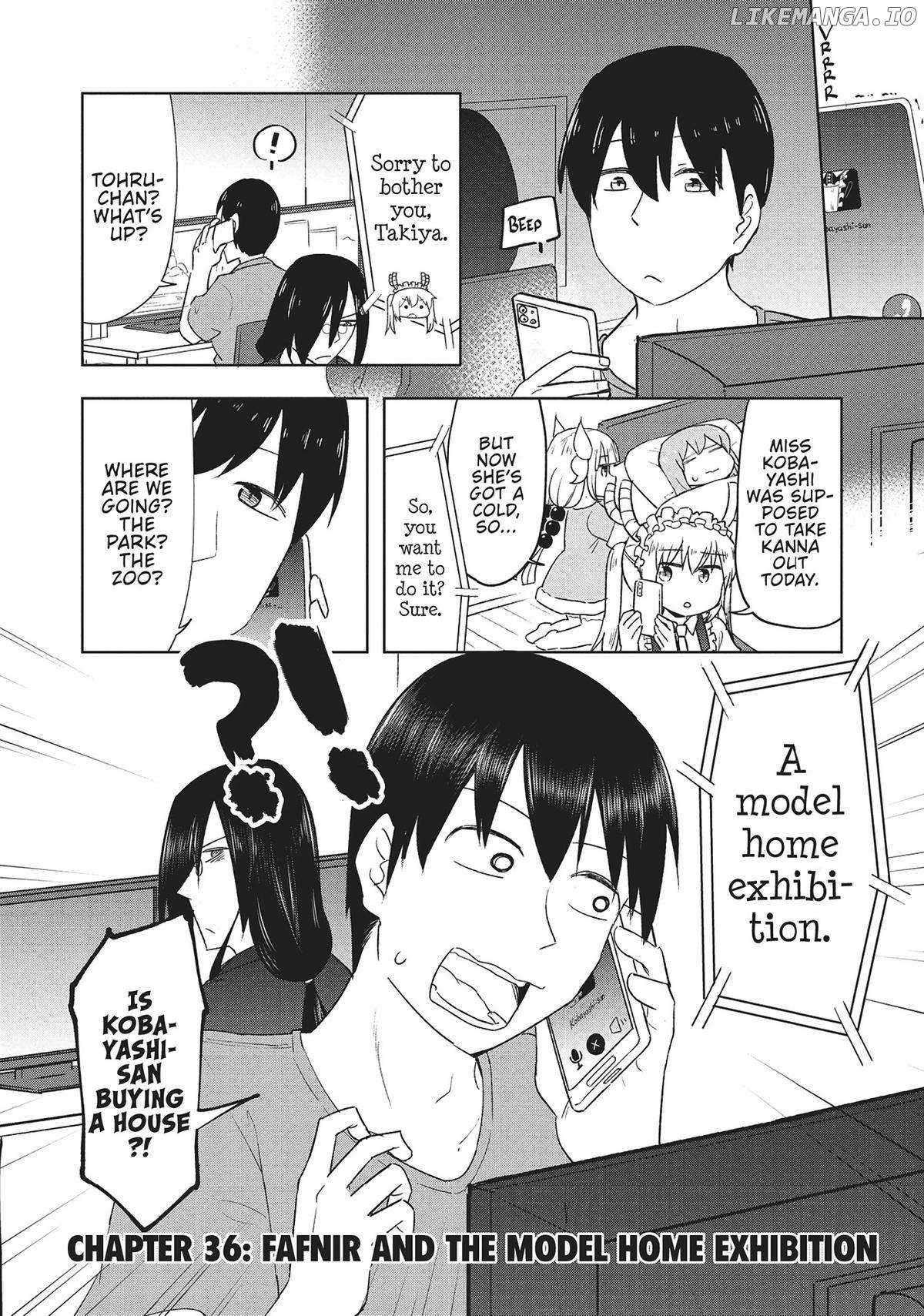 Kobayashi-San Chi No Maid Dragon: Okomorigurashi No Fafnir - Chapter 36