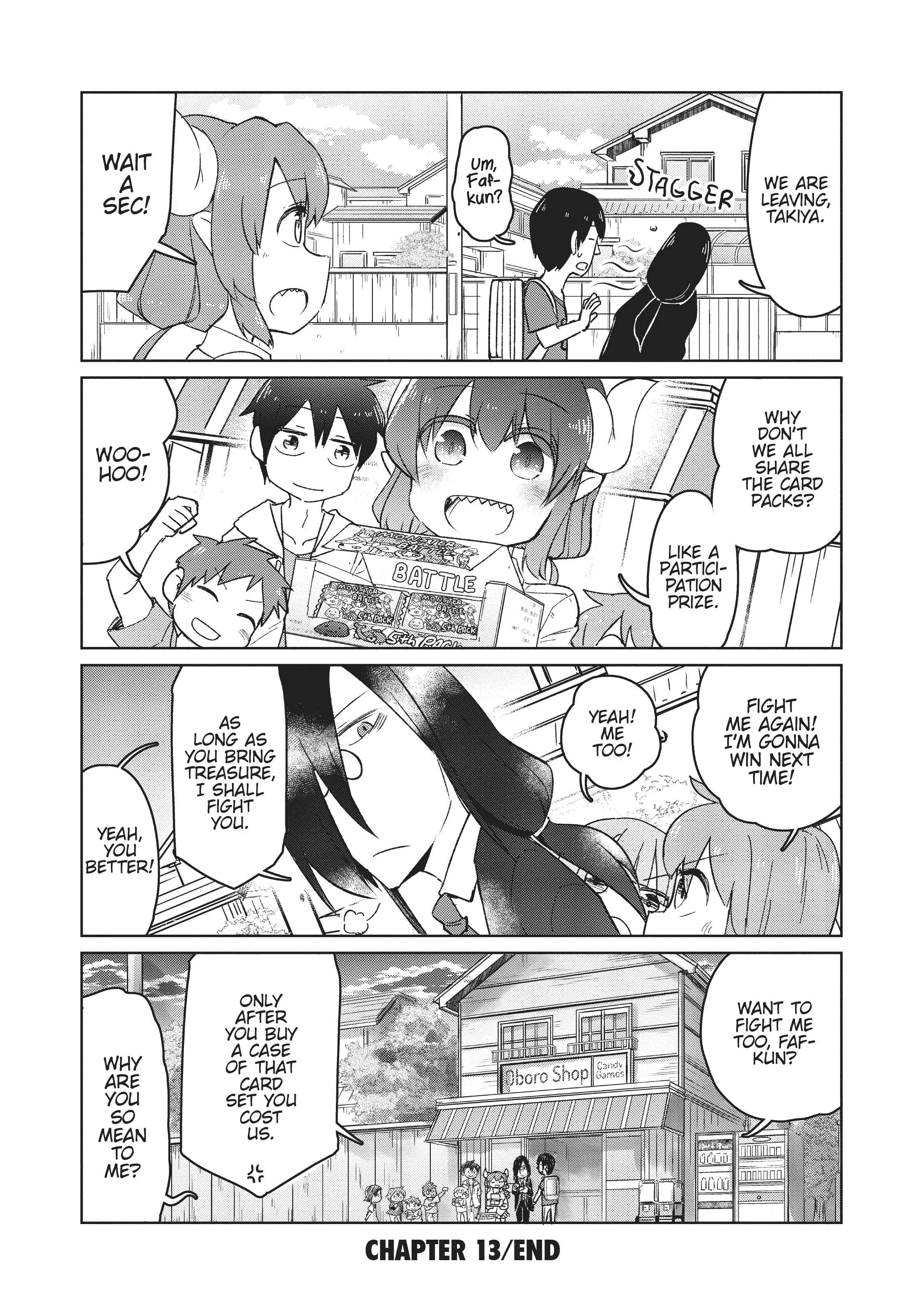 Kobayashi-San Chi No Maid Dragon: Okomorigurashi No Fafnir - Chapter 13