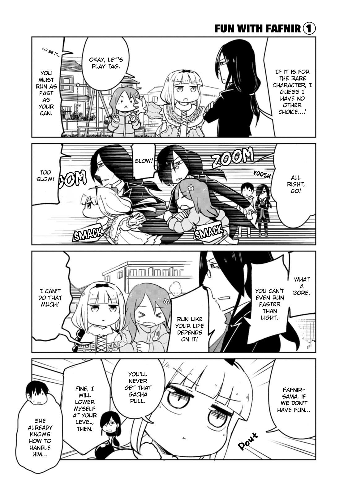 Kobayashi-San Chi No Maid Dragon: Okomorigurashi No Fafnir - Vol.1 Chapter 5: Fafnir And Park Recreation