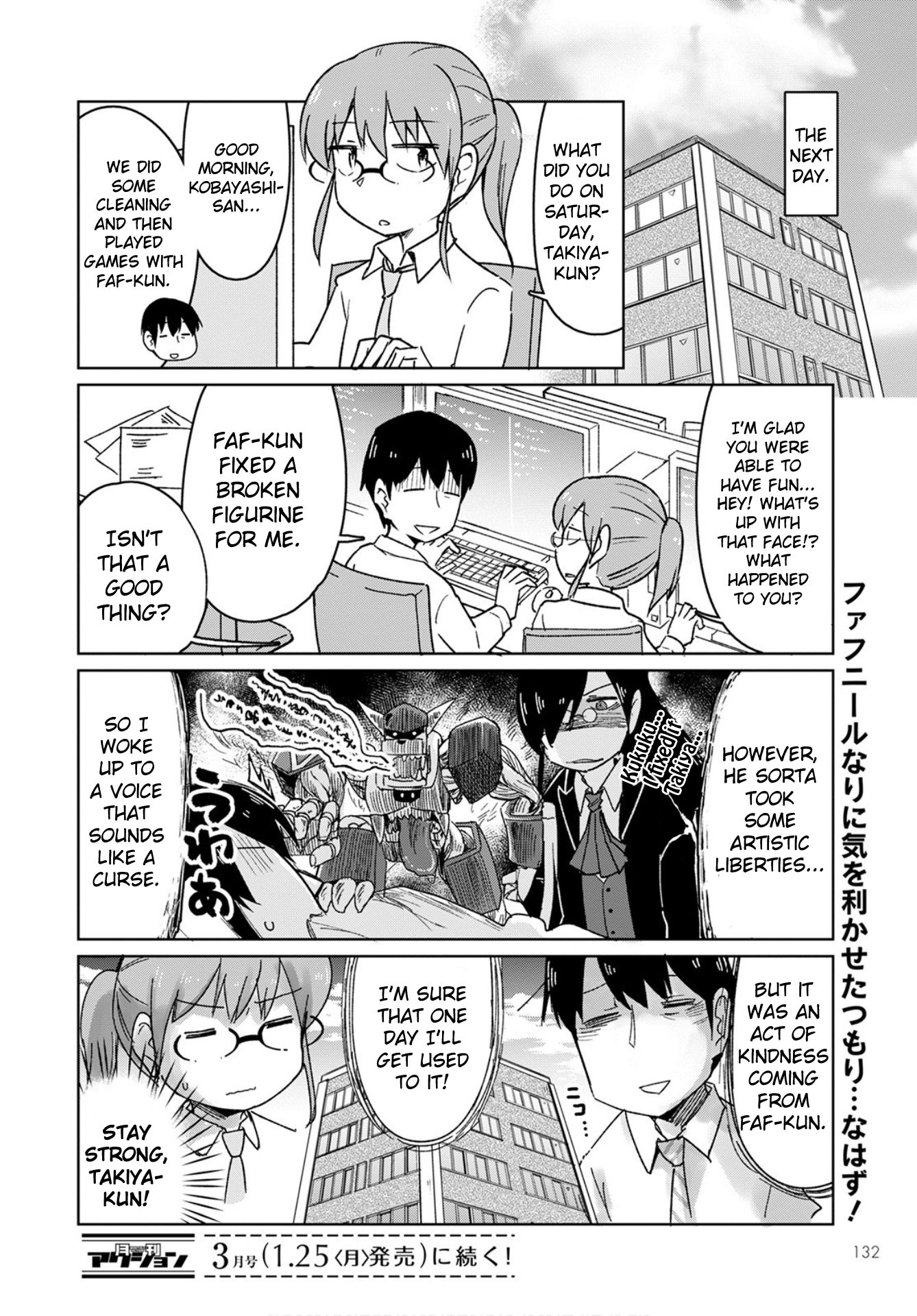 Kobayashi-San Chi No Maid Dragon: Okomorigurashi No Fafnir - Chapter 2: Fafnir And Cleaning