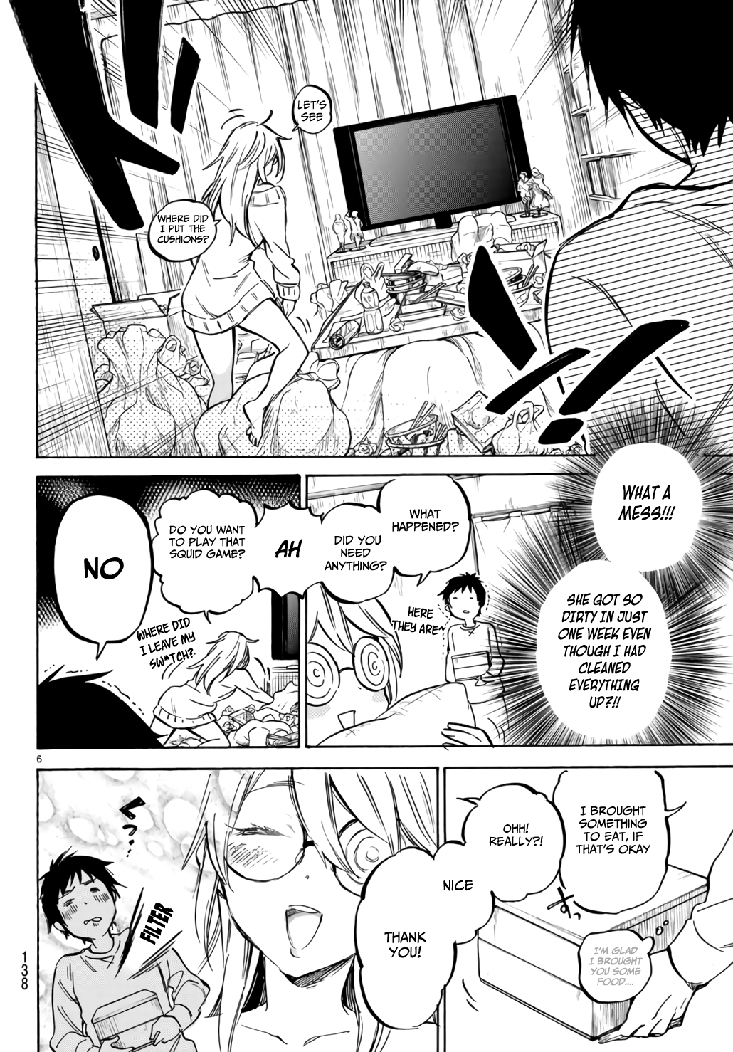 Dame Na Kanojo Wa Amaetai - Chapter 2