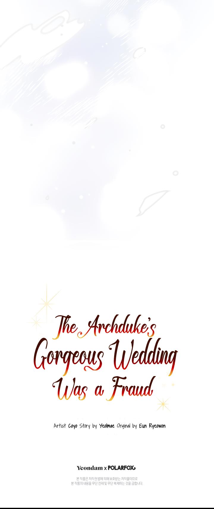 The Archduke's Gorgeous Wedding Was A Fraud - Vol.1 Chapter 33