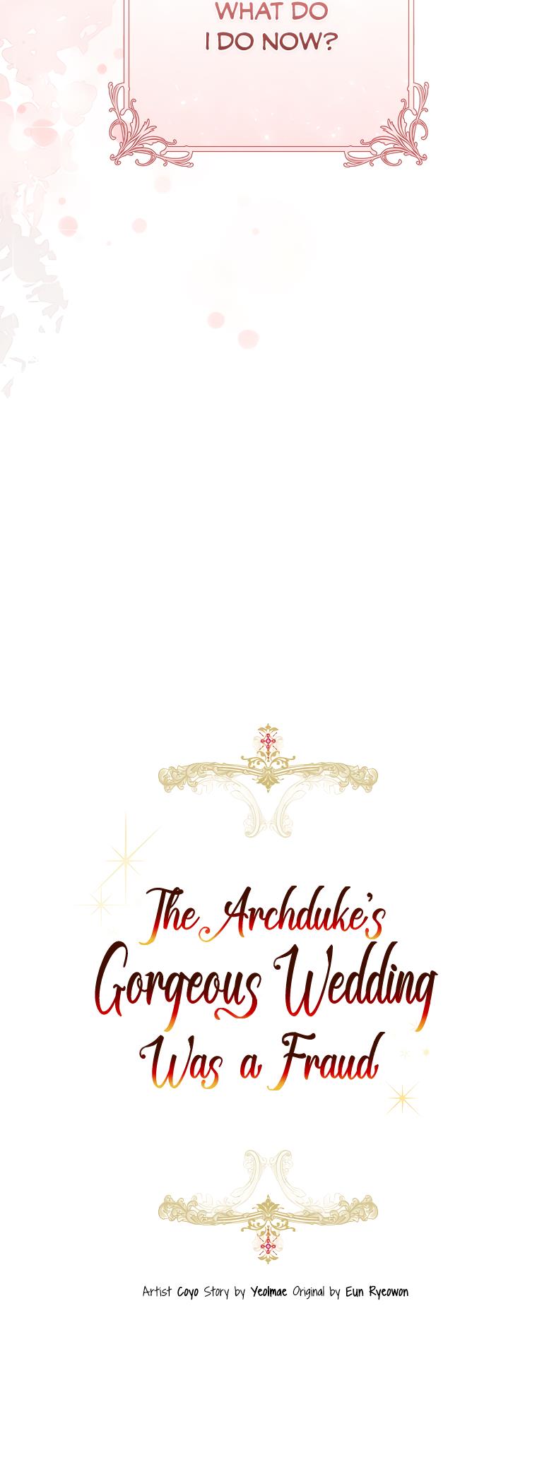 The Archduke's Gorgeous Wedding Was A Fraud - Vol.1 Chapter 41: End Of Season 1