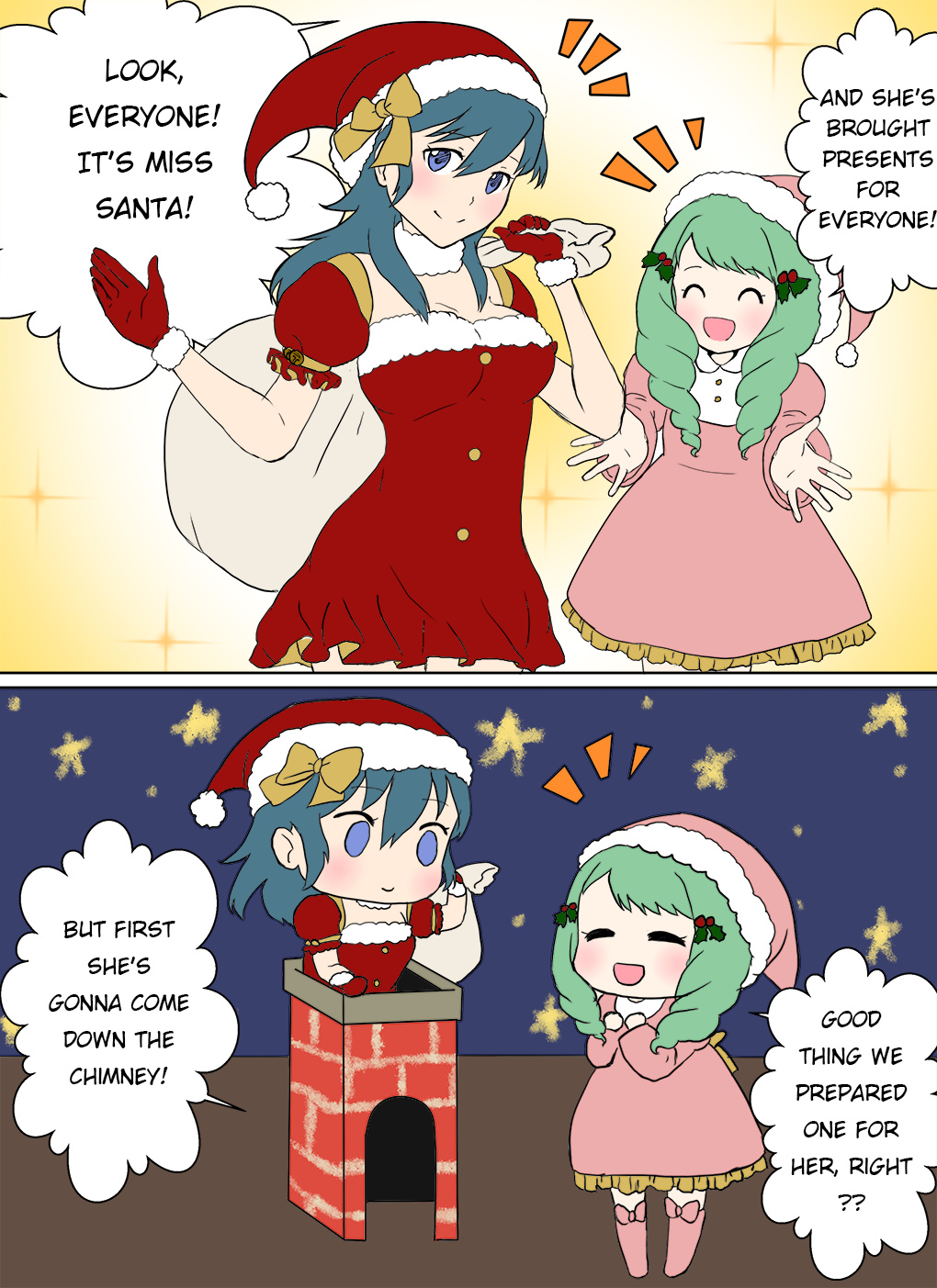 Fire Emblem Tree Houses (Doujinshi) - Vol.3 Chapter 39: Miss Santa