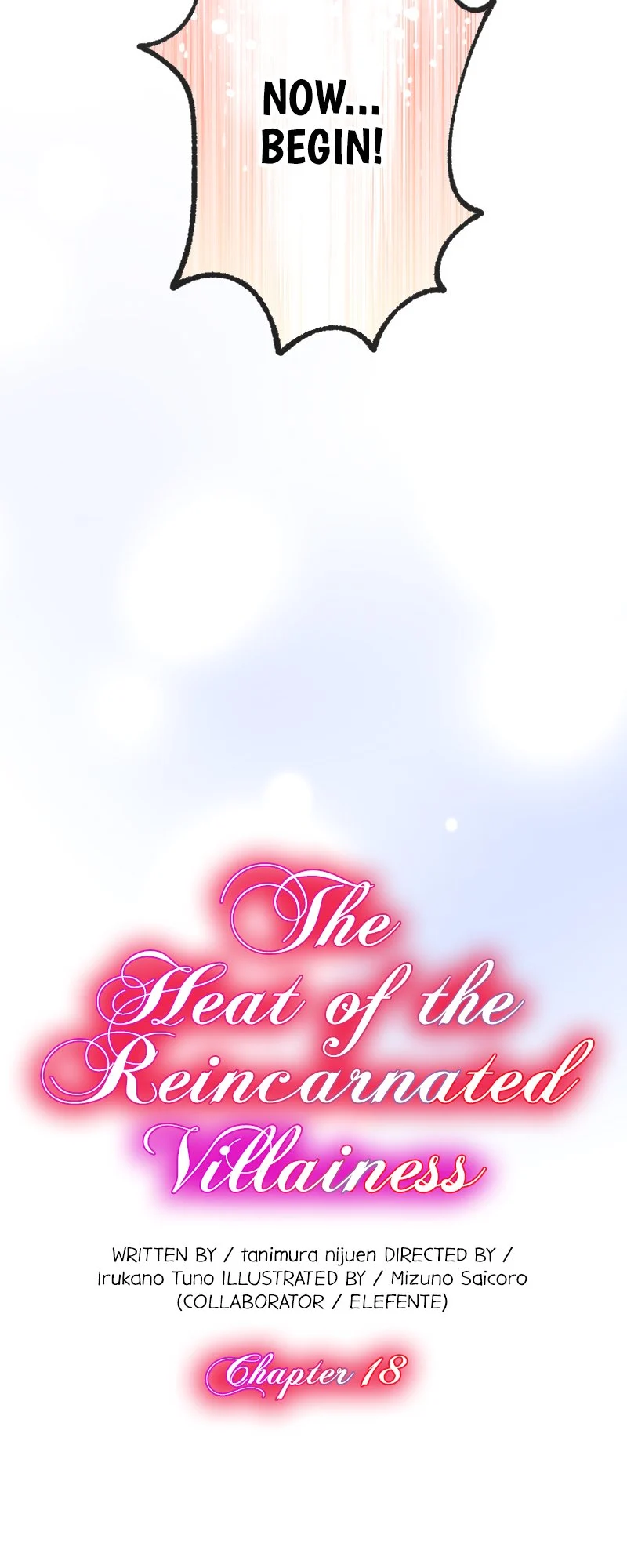 The Heat Of The Reincarnated Villainess - Chapter 18