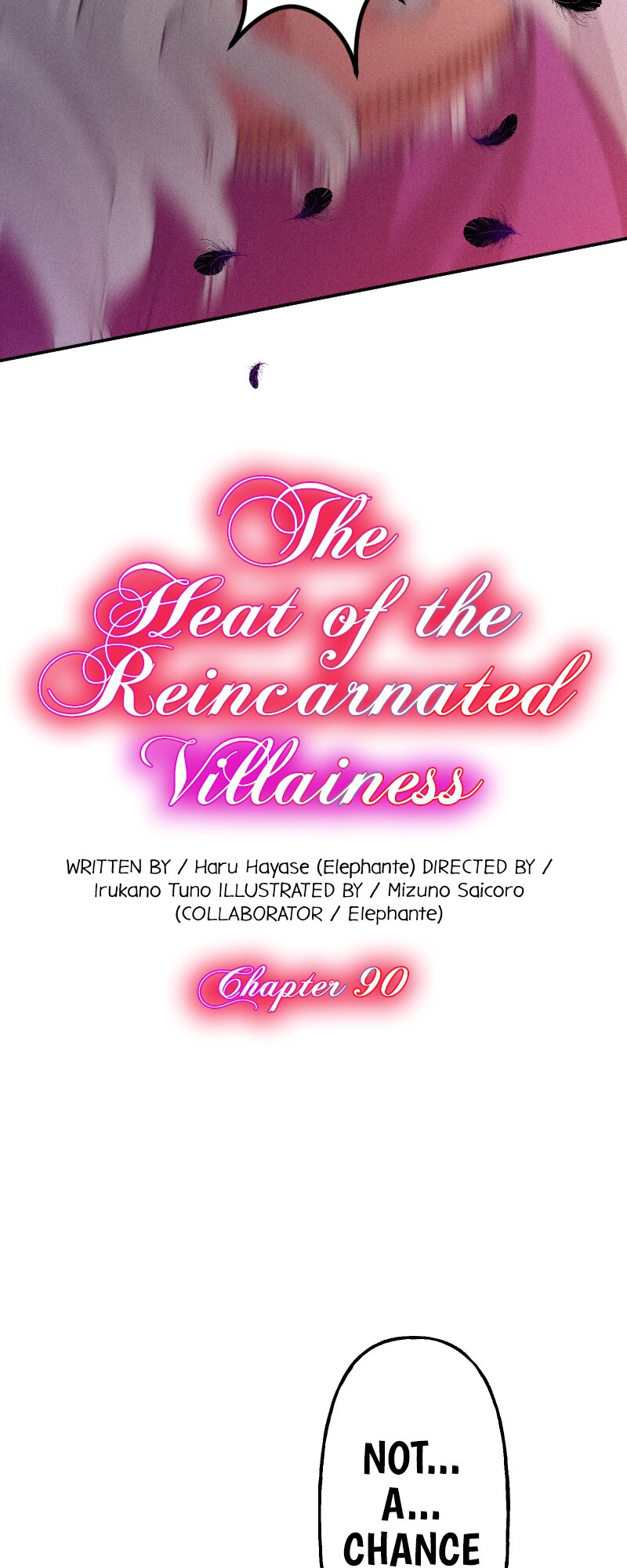 The Heat Of The Reincarnated Villainess - Chapter 90