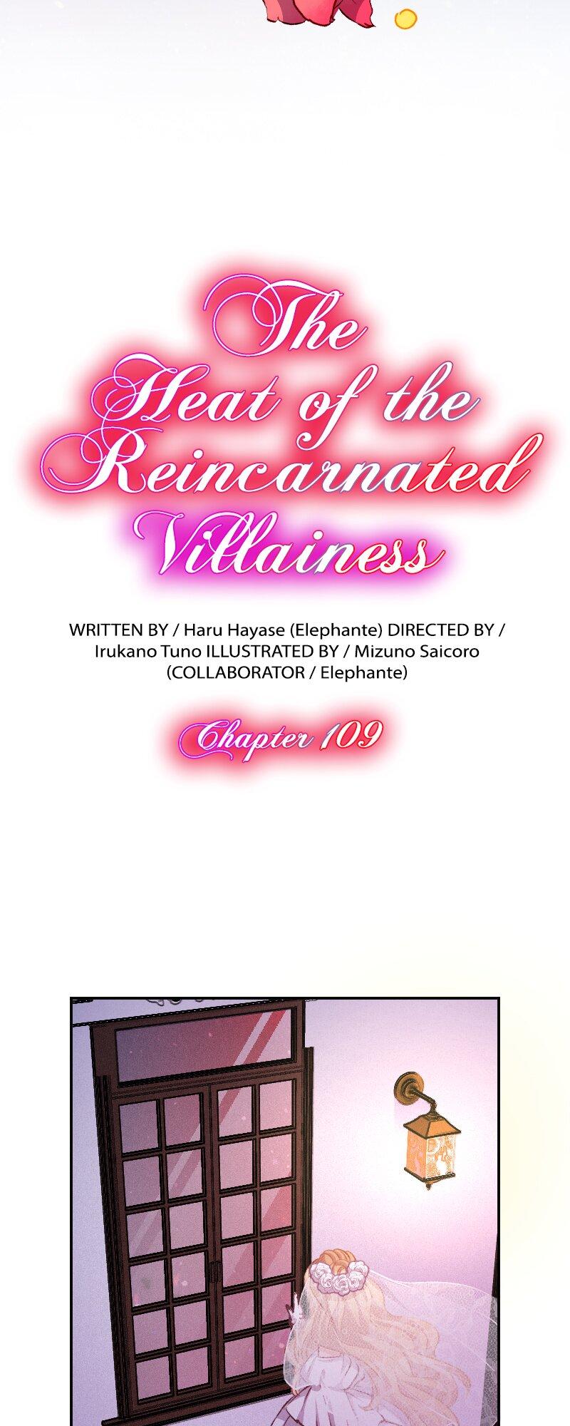 The Heat Of The Reincarnated Villainess - Chapter 109