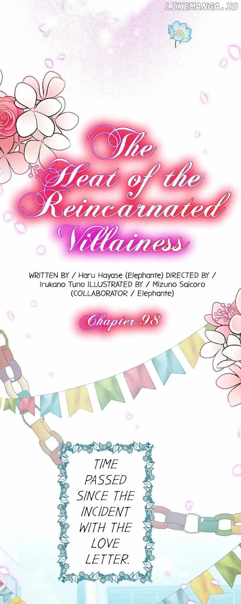 The Heat Of The Reincarnated Villainess - Chapter 98