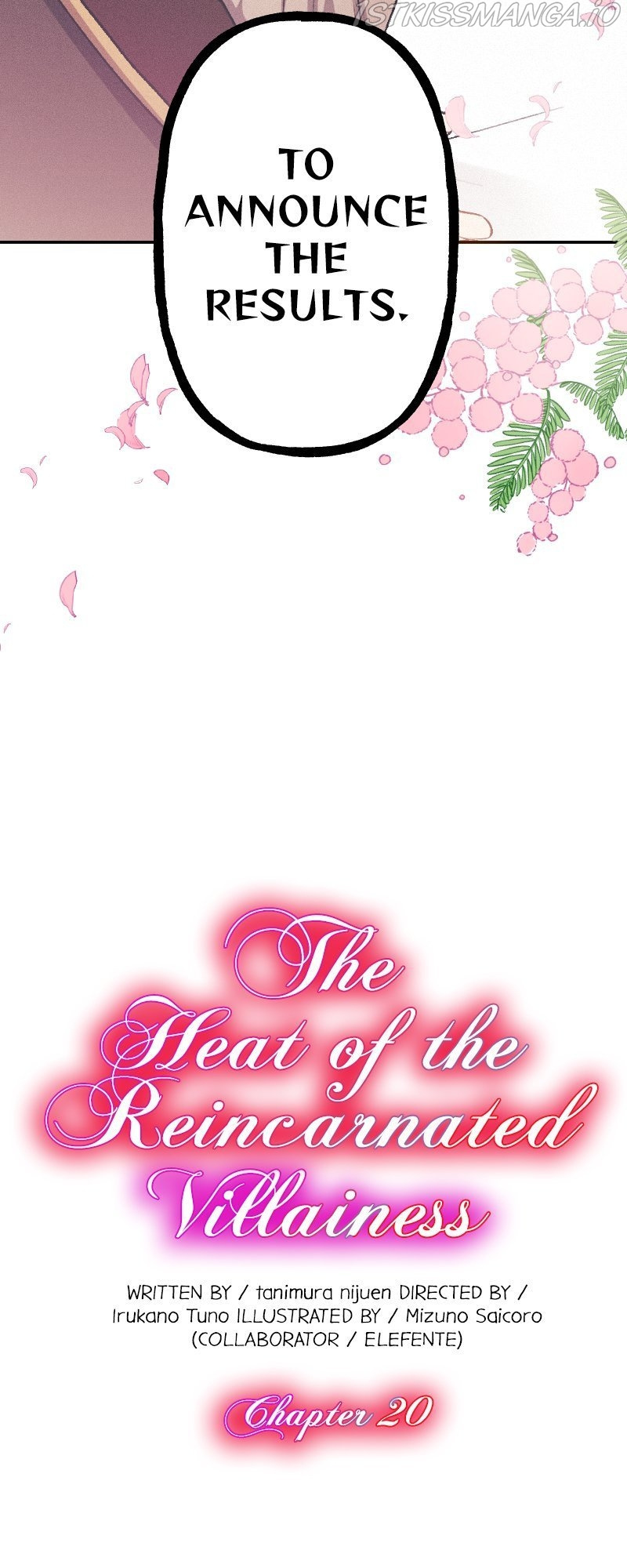 The Heat Of The Reincarnated Villainess - Chapter 20