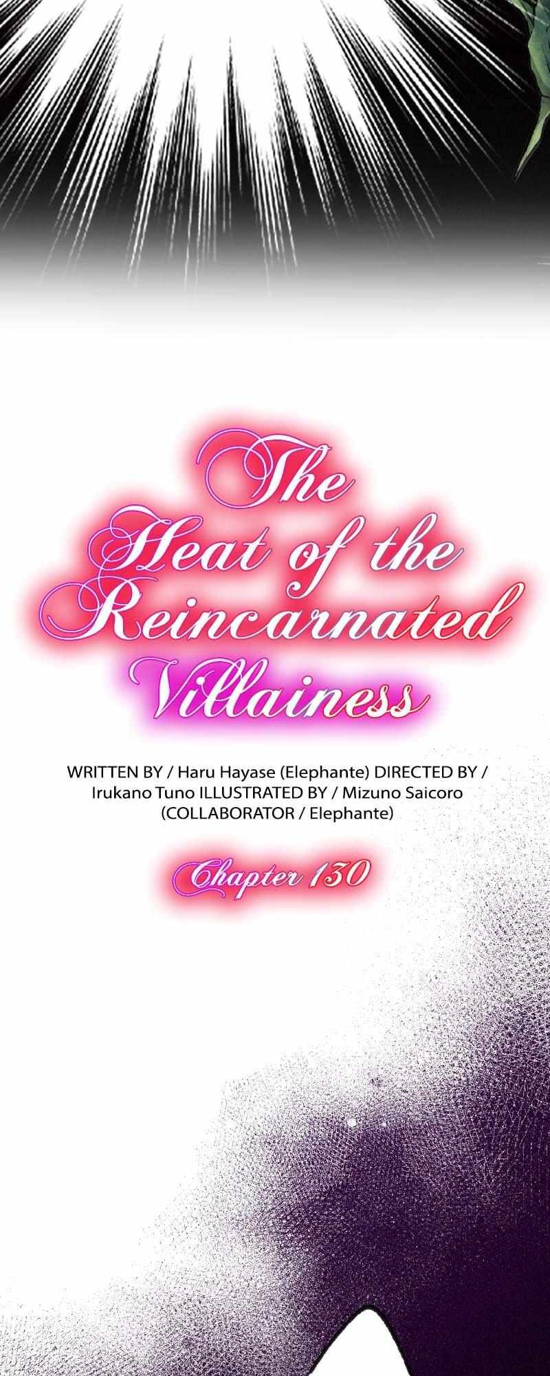 The Heat Of The Reincarnated Villainess - Chapter 130