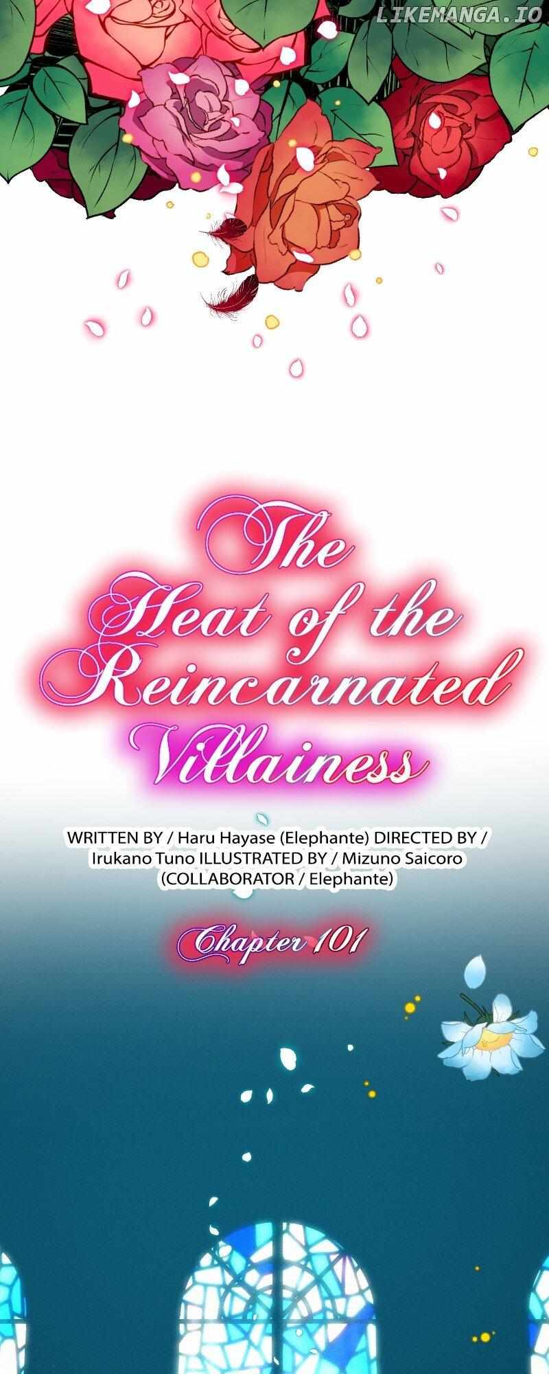 The Heat Of The Reincarnated Villainess - Chapter 101