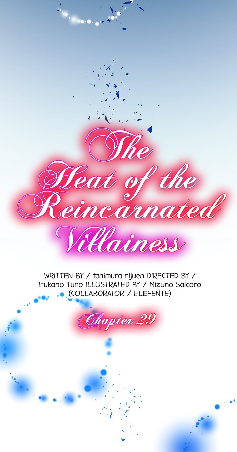 The Heat Of The Reincarnated Villainess - Chapter 29