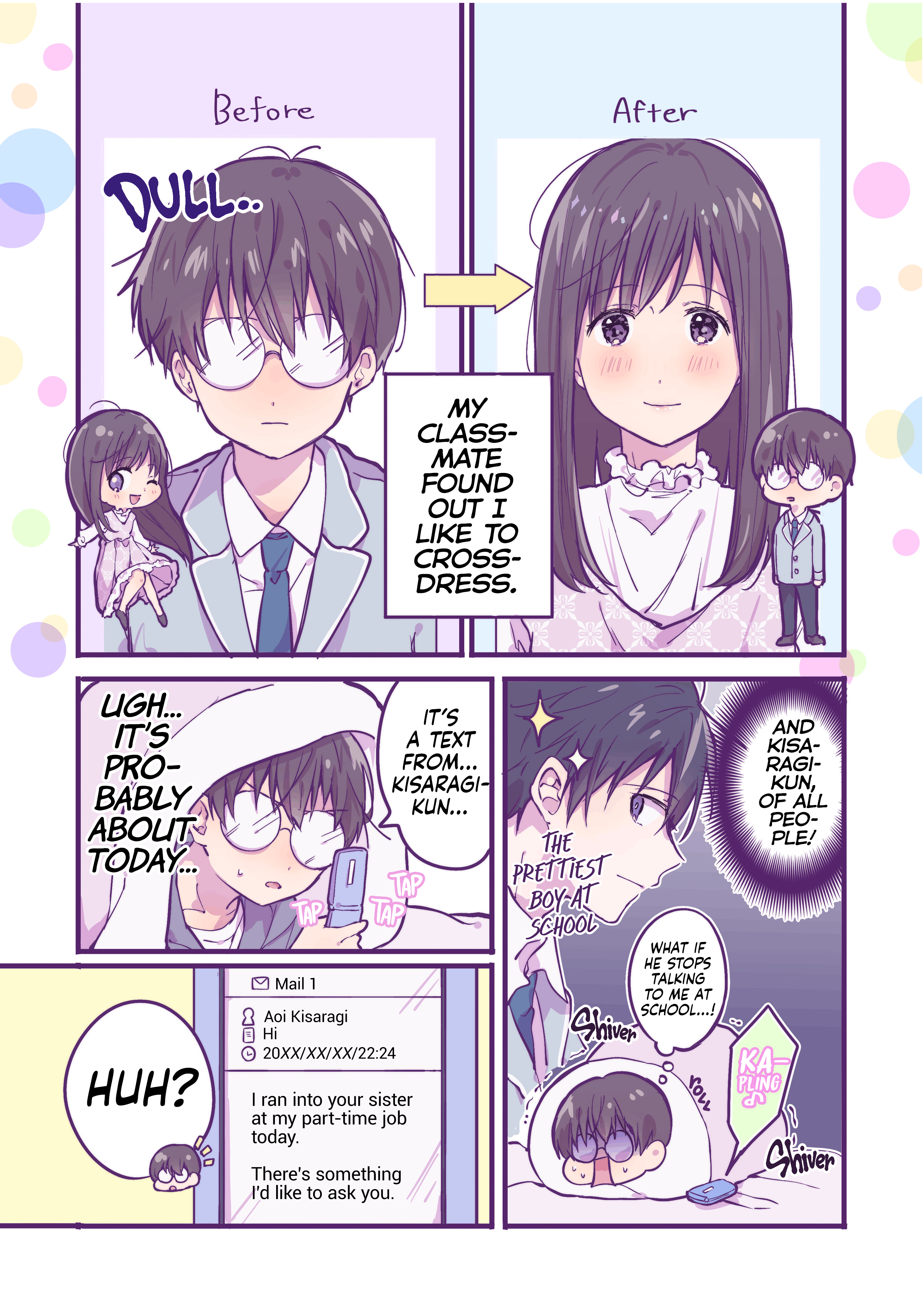 A First-Year High School Boy Whose Hobby Is Cross-Dressing - Chapter 2