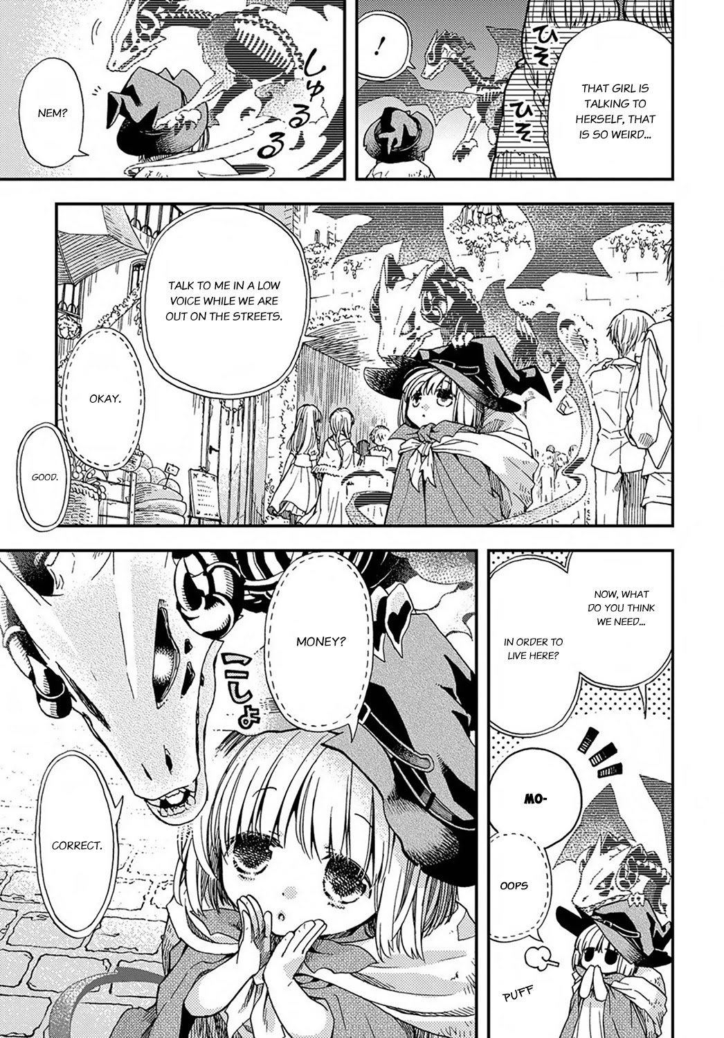 Hone Dragon No Mana Musume - Chapter 2: Encounters And Connections Depend On Money.