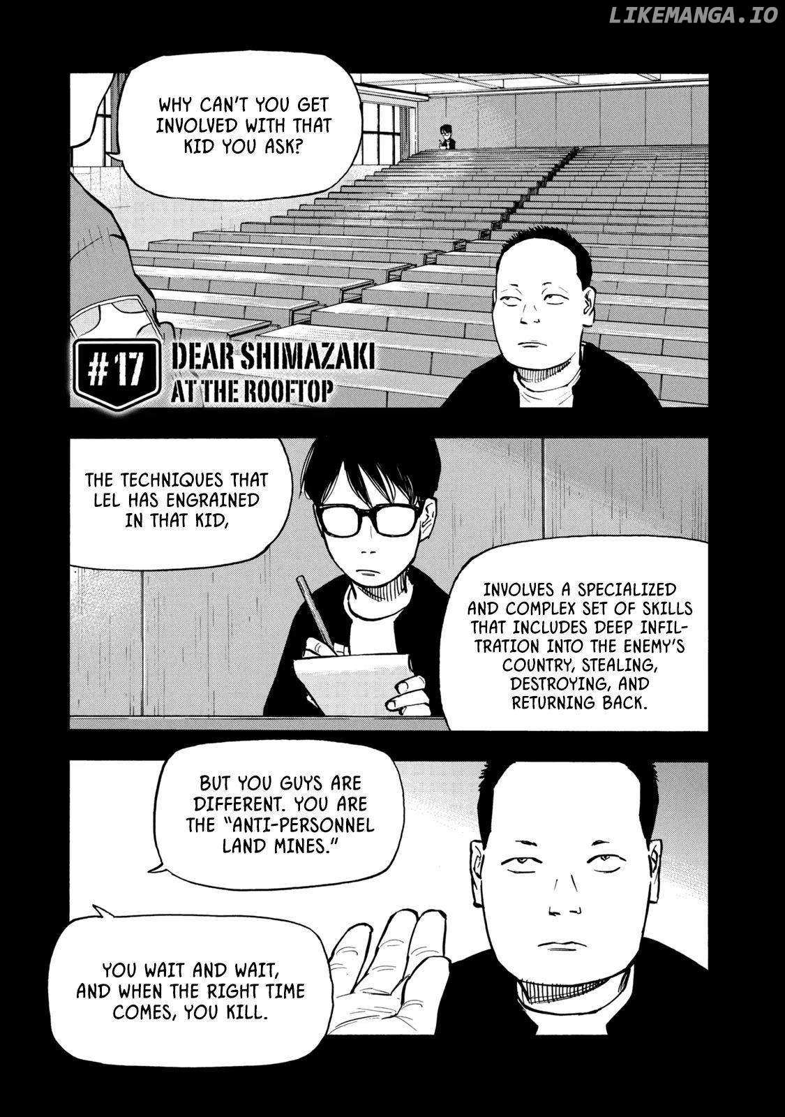 Dear Shimazaki In The Peaceful Land - Chapter 17