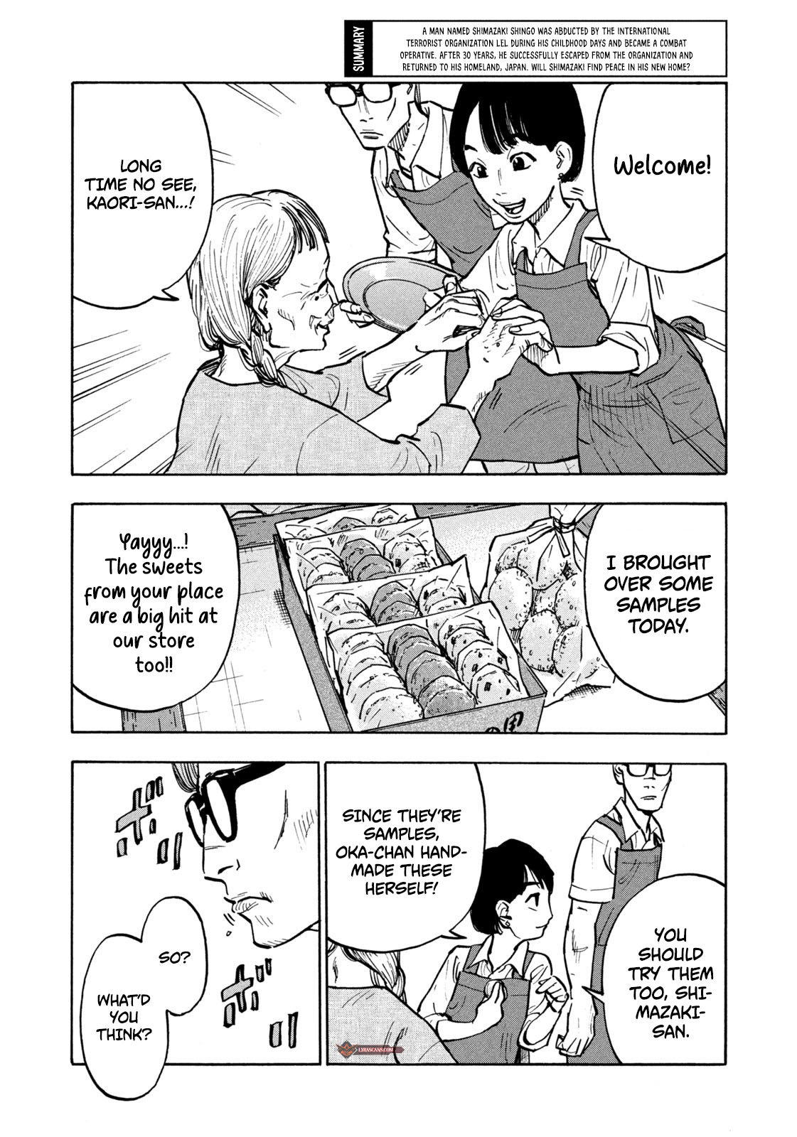 Dear Shimazaki In The Peaceful Land - Chapter 3: Dear Shimazaki Eating Cookies