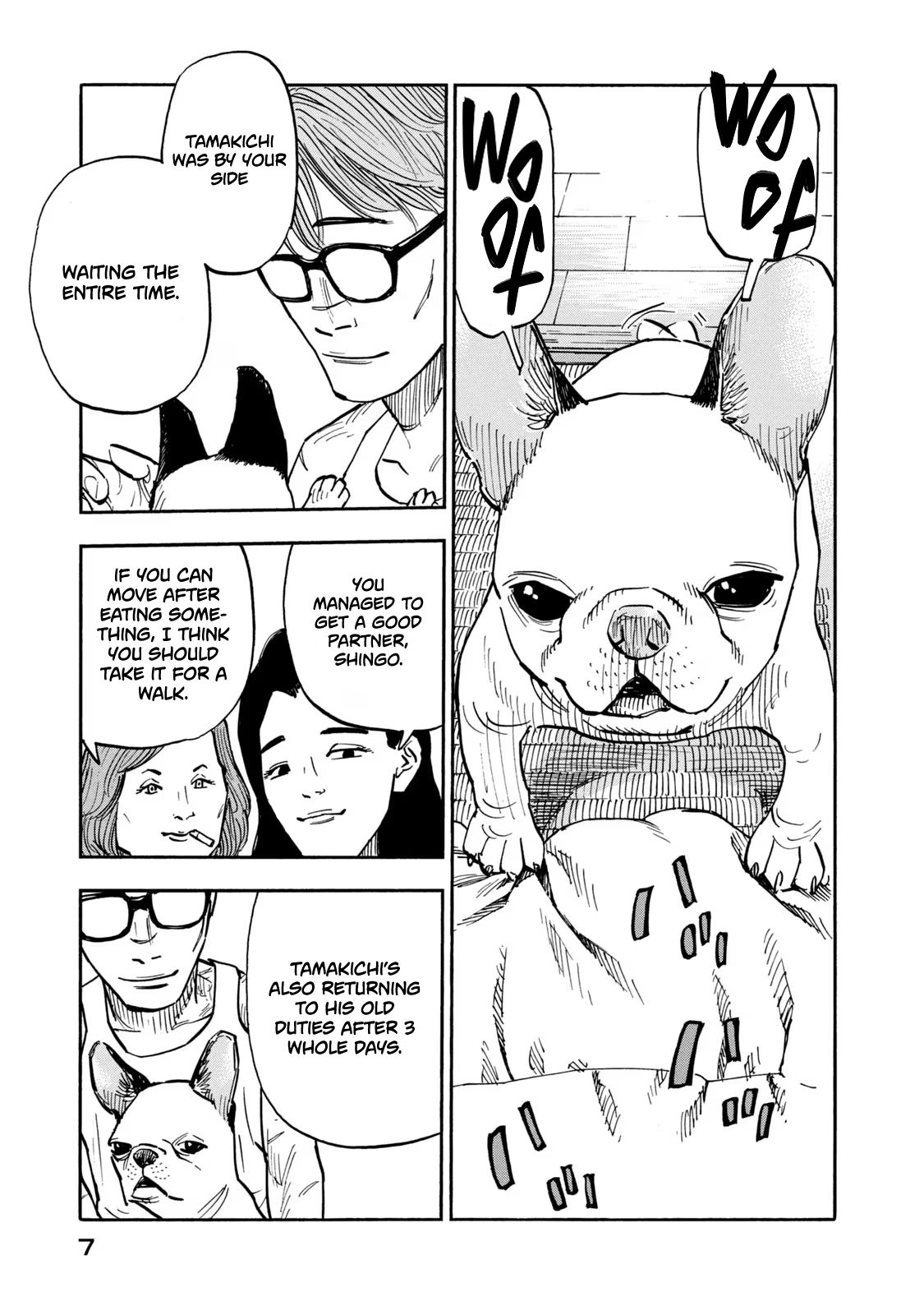 Dear Shimazaki In The Peaceful Land - Vol.3 Chapter 19: Dear Shimazaki Accompaned By Dogs