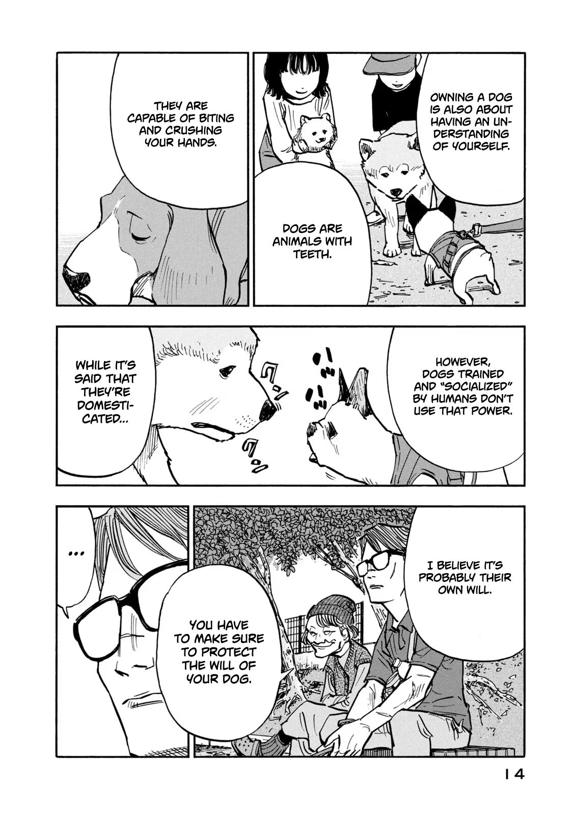 Dear Shimazaki In The Peaceful Land - Vol.3 Chapter 19: Dear Shimazaki Accompaned By Dogs